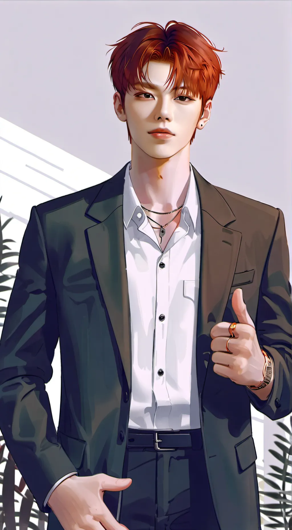 ai character: YeonJun  background