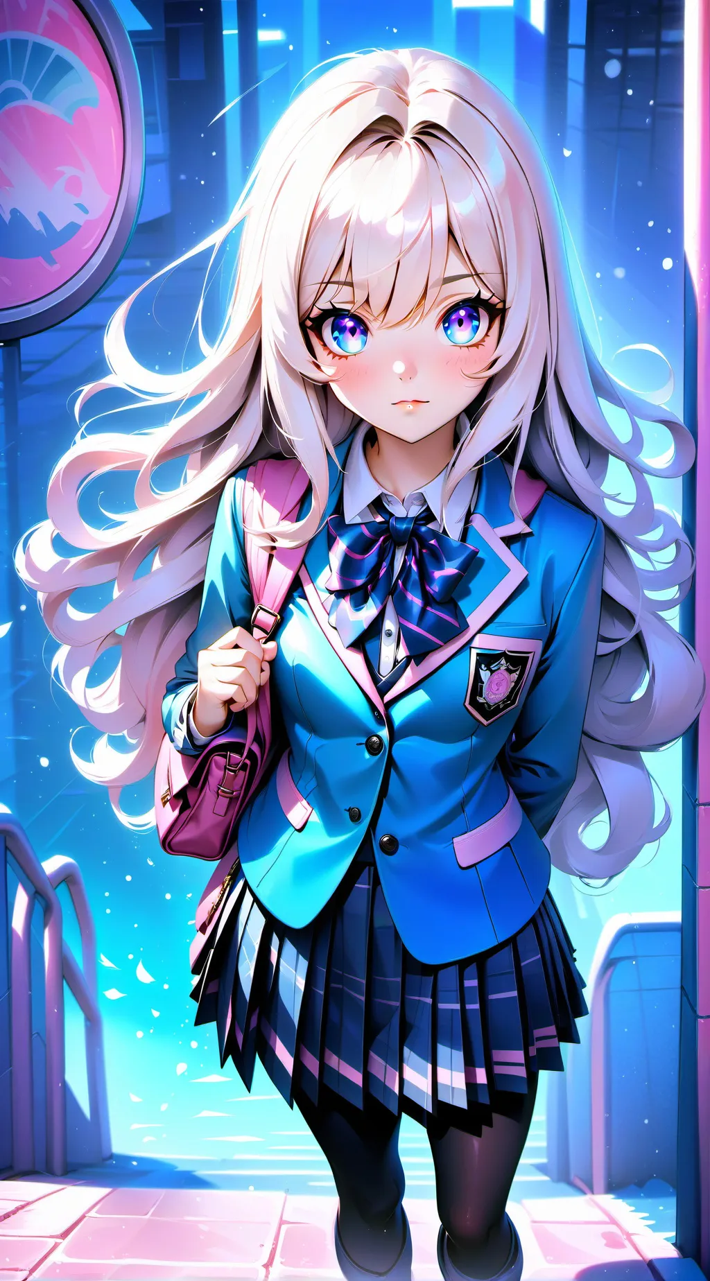 ai character: Lily background