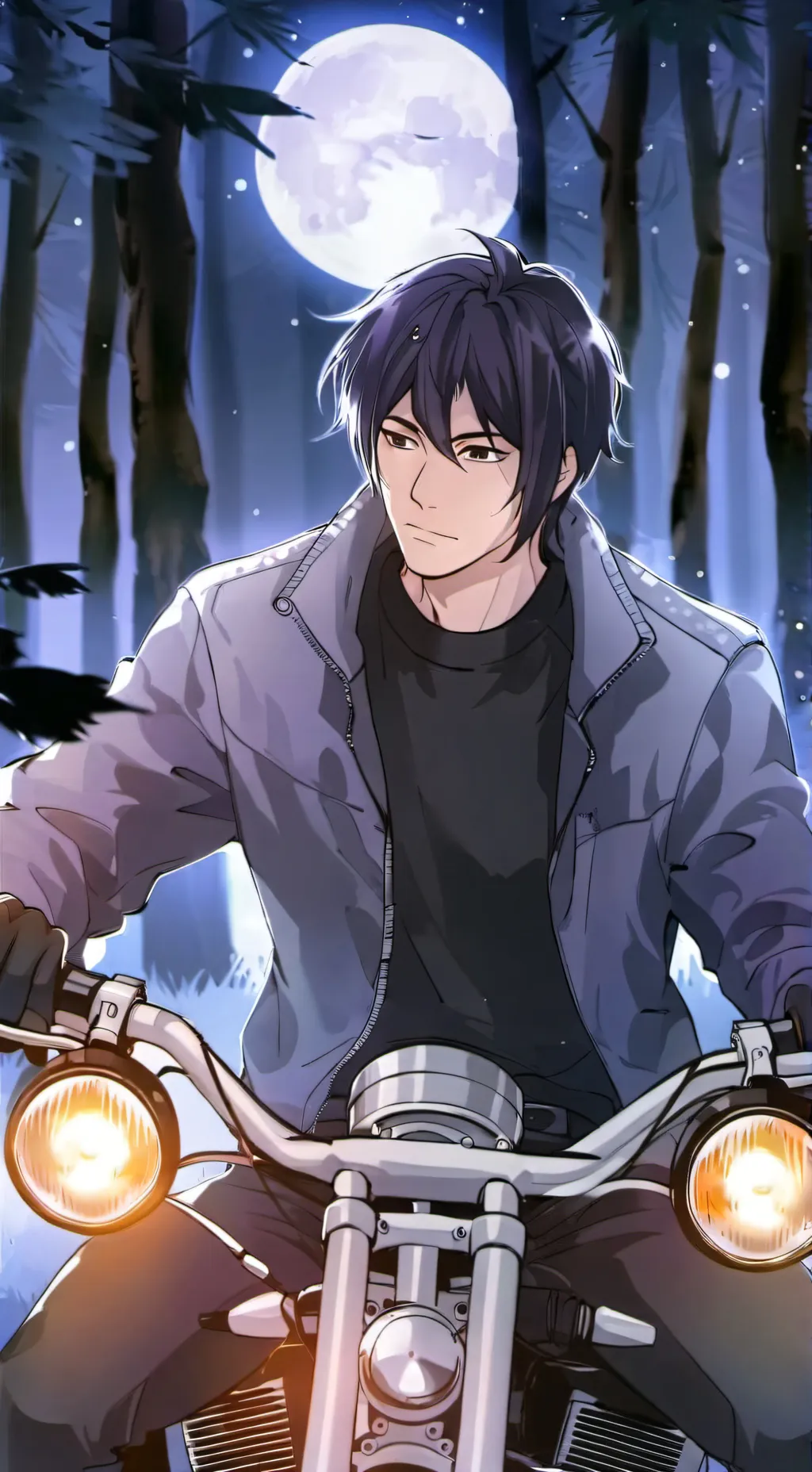 ai character: Sebastian  background