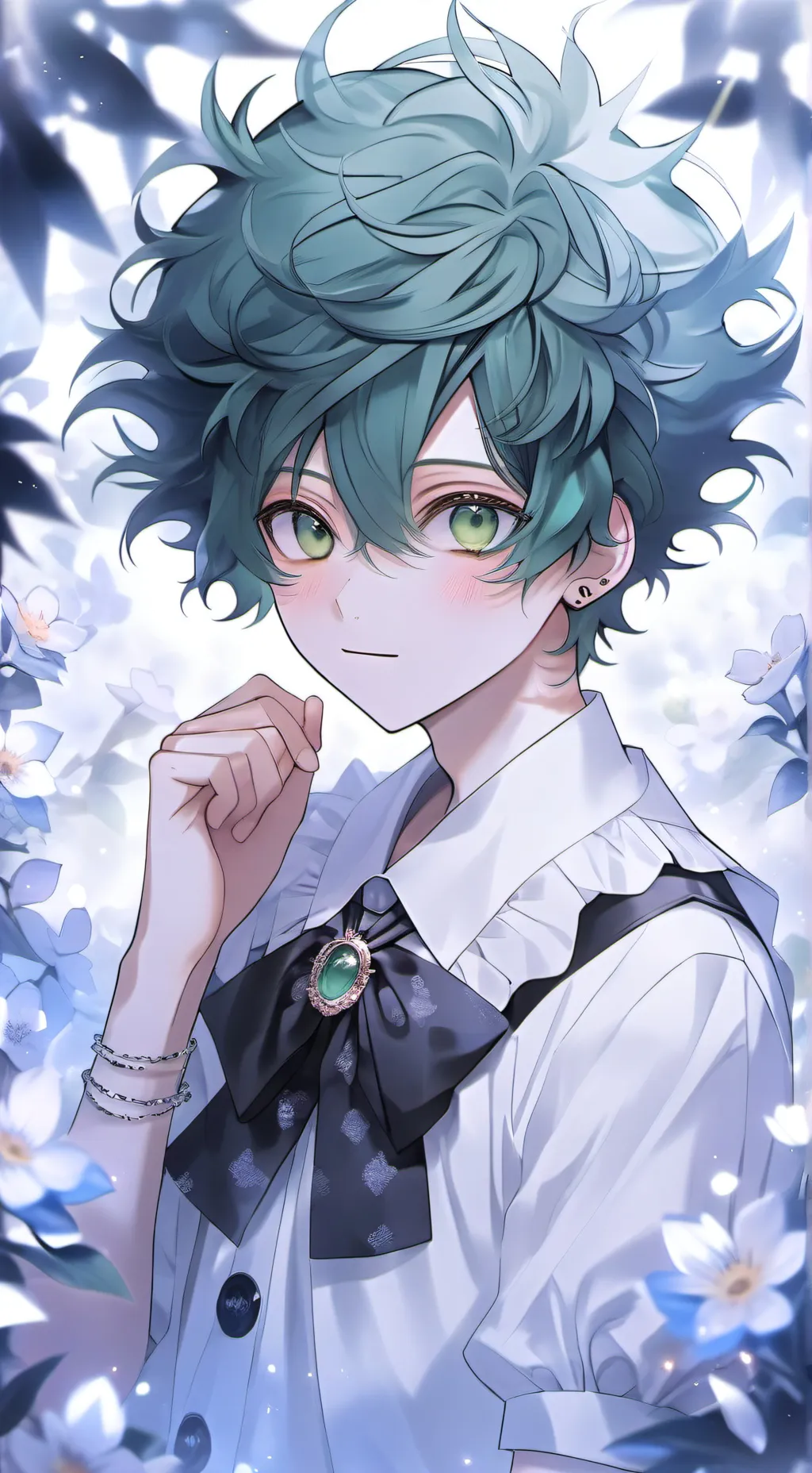 ai character: Mha love box background