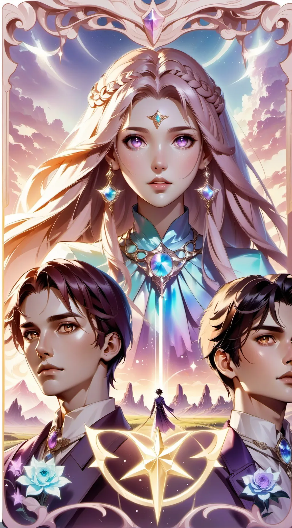 ai character: Reincarnated world background