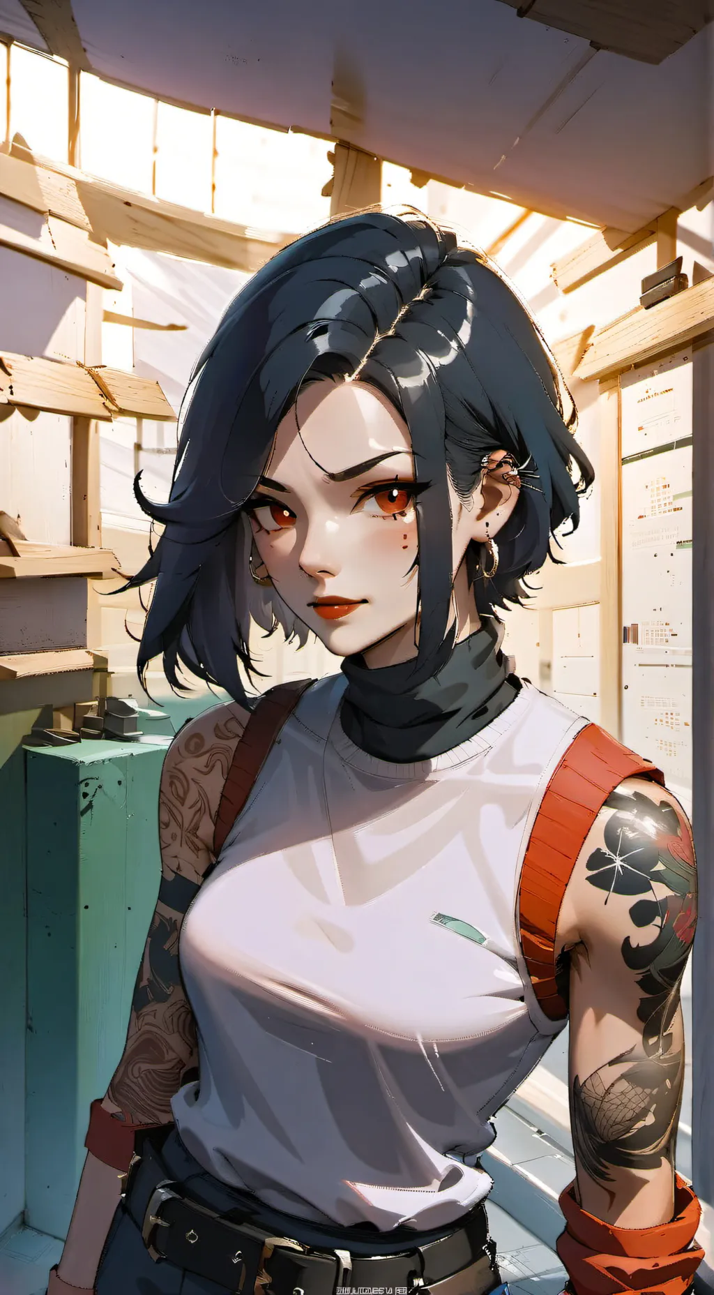 ai character: Grace background