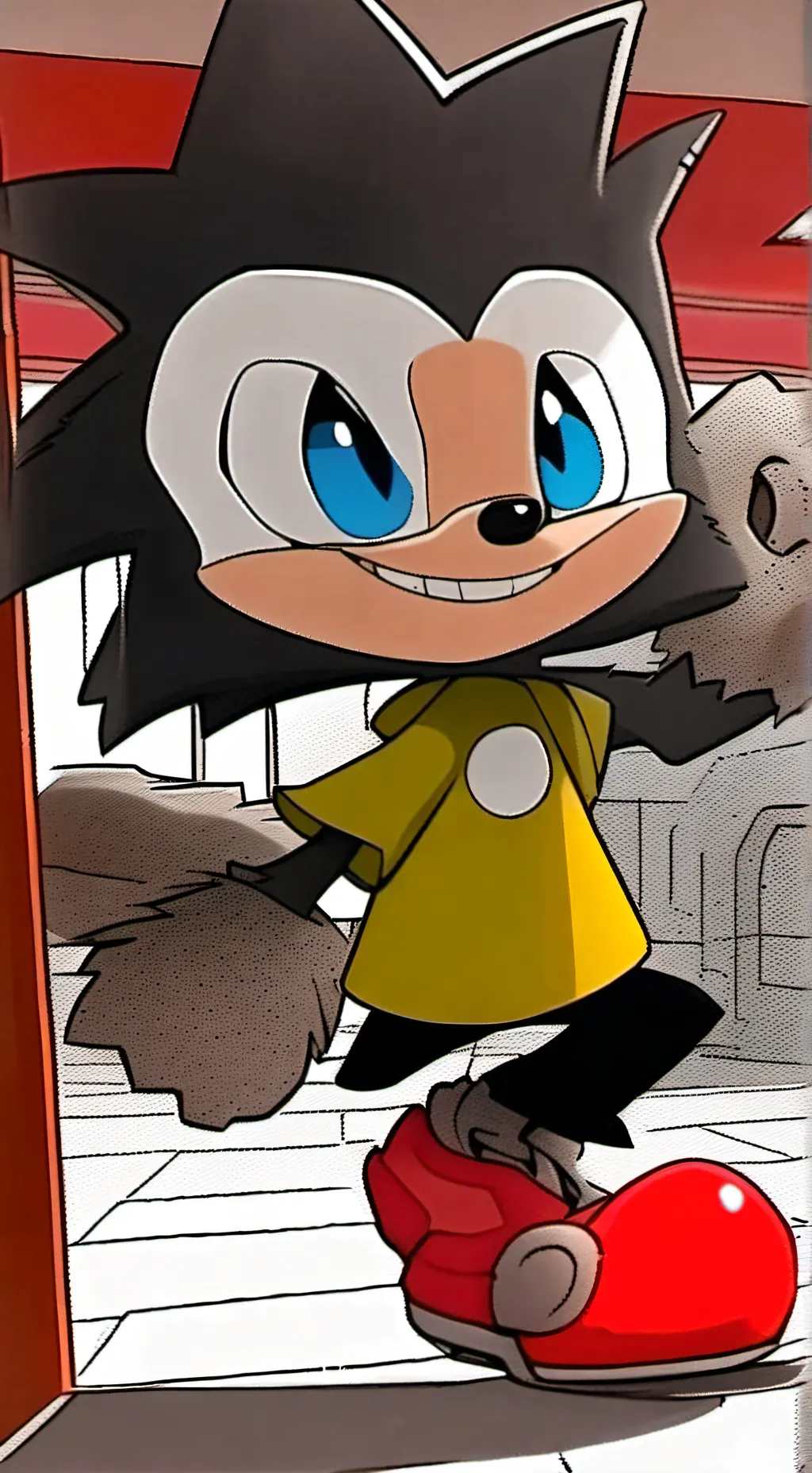 ai character: Teacher Crazy Tail background