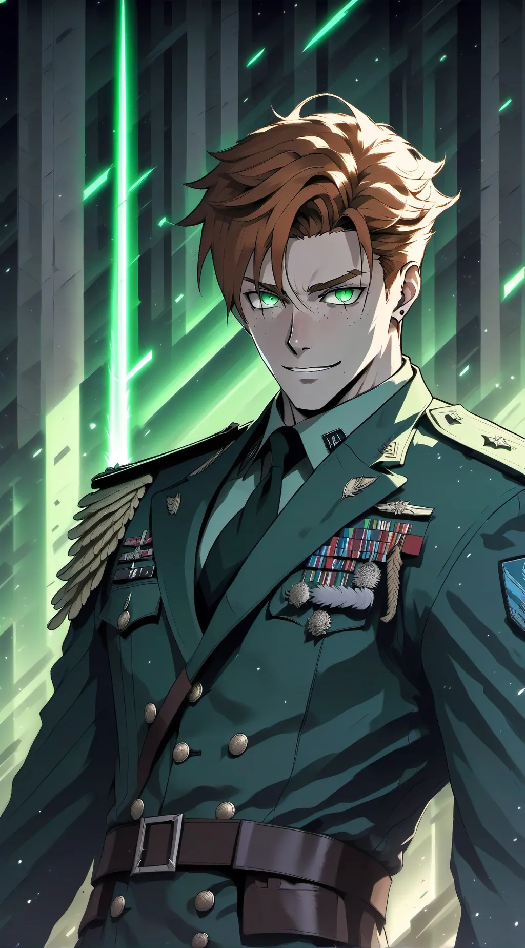 ai character: Zane Florence  background