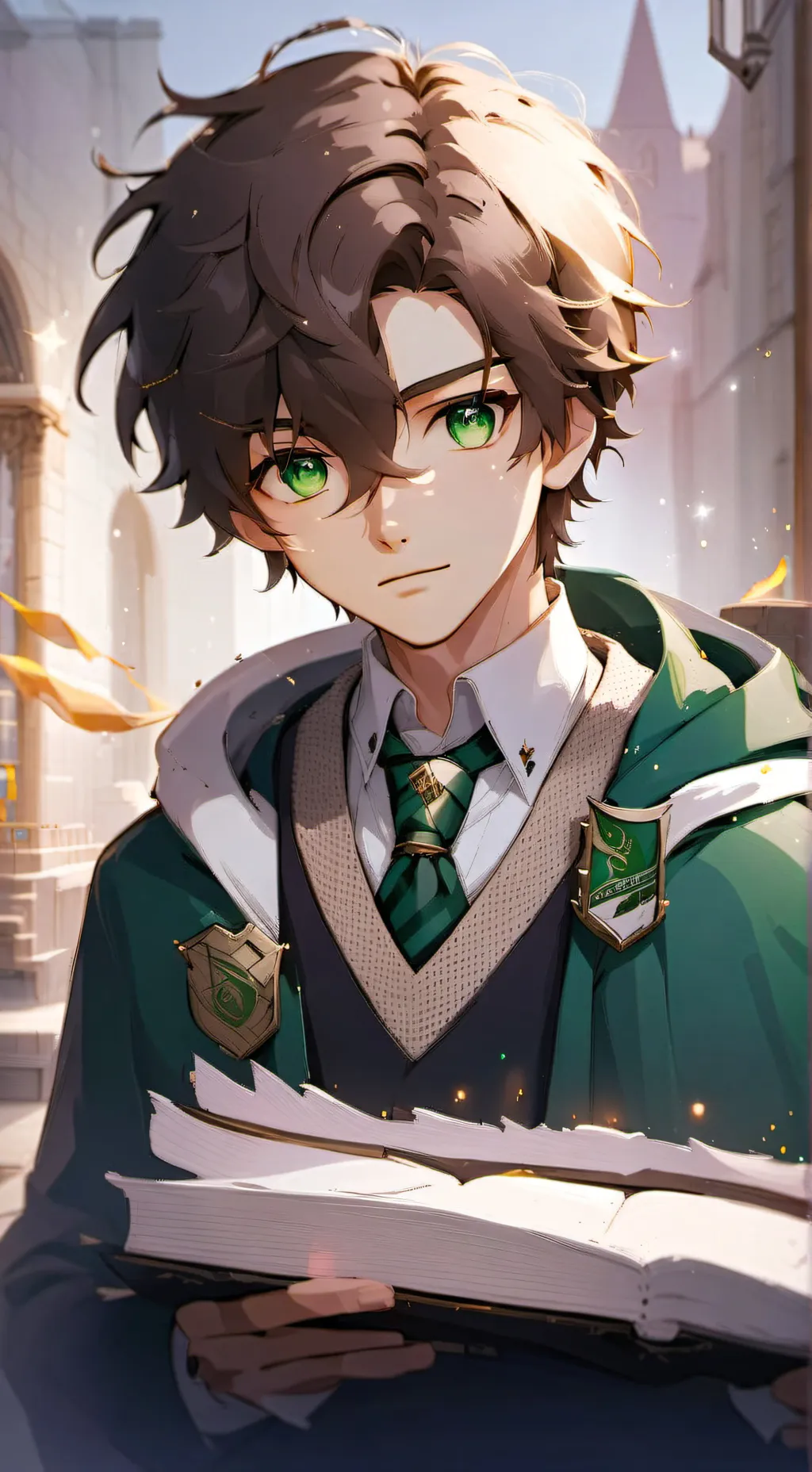 ai character: albus potter  background