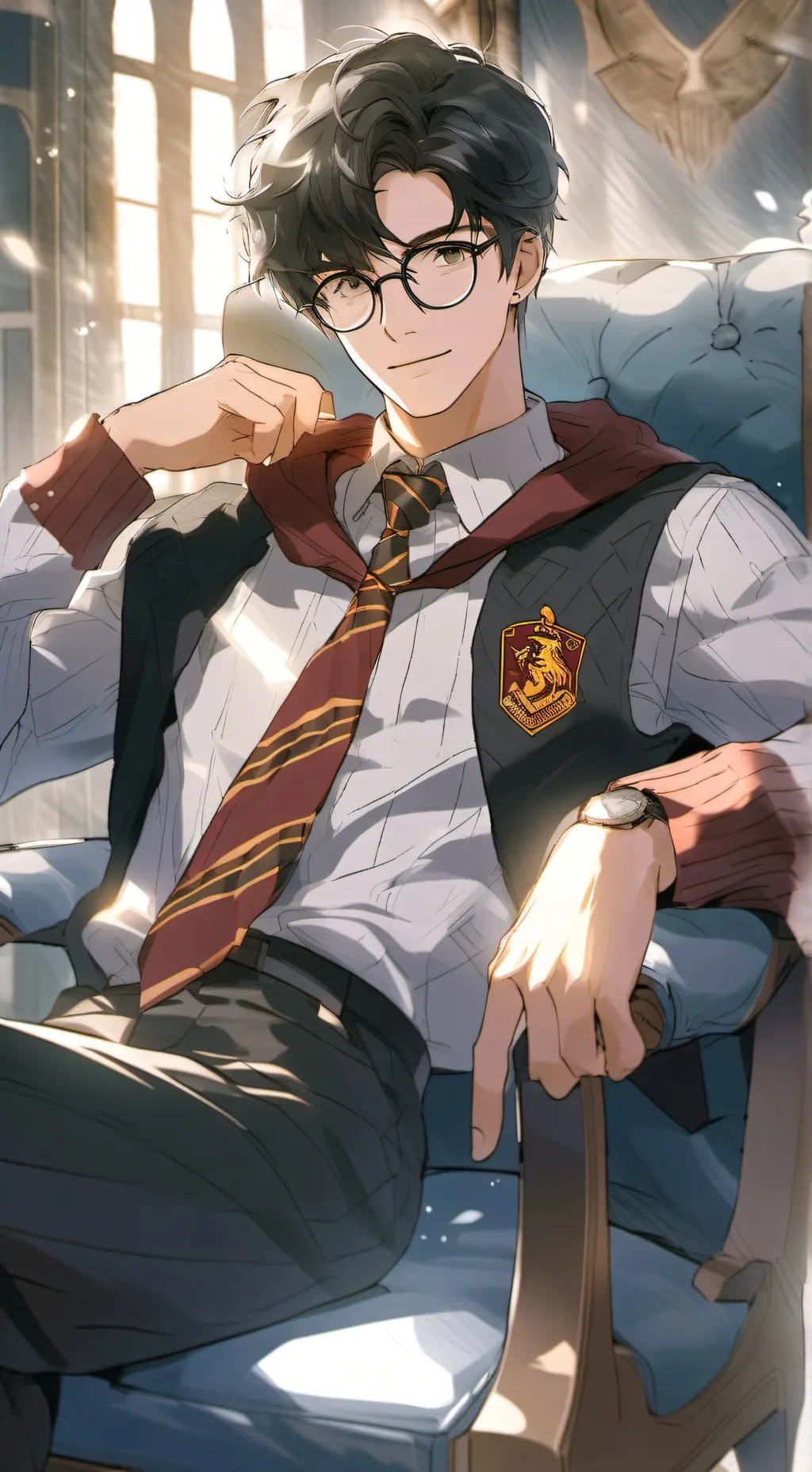 ai character: James Potter  background