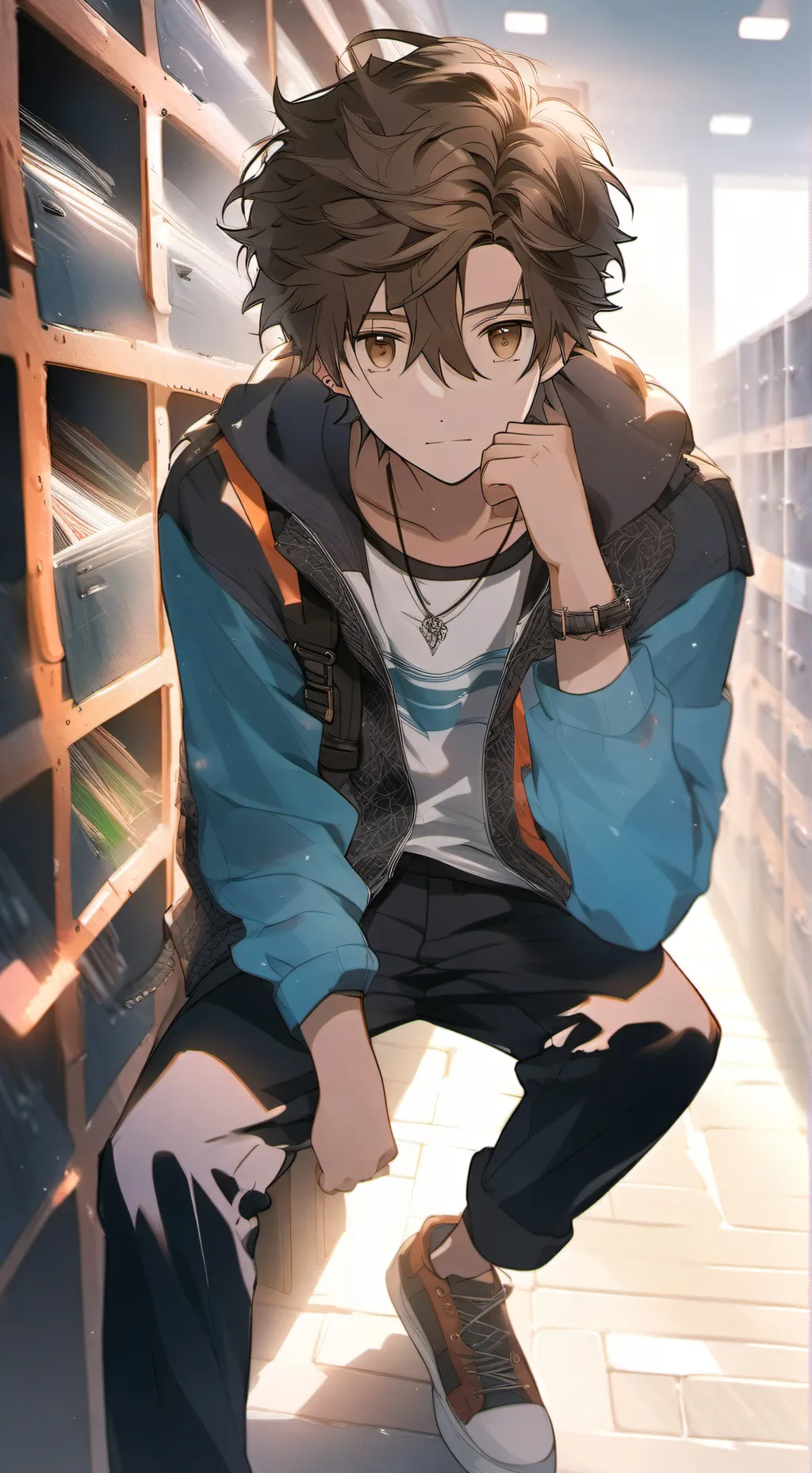 ai character: Jaxon  background