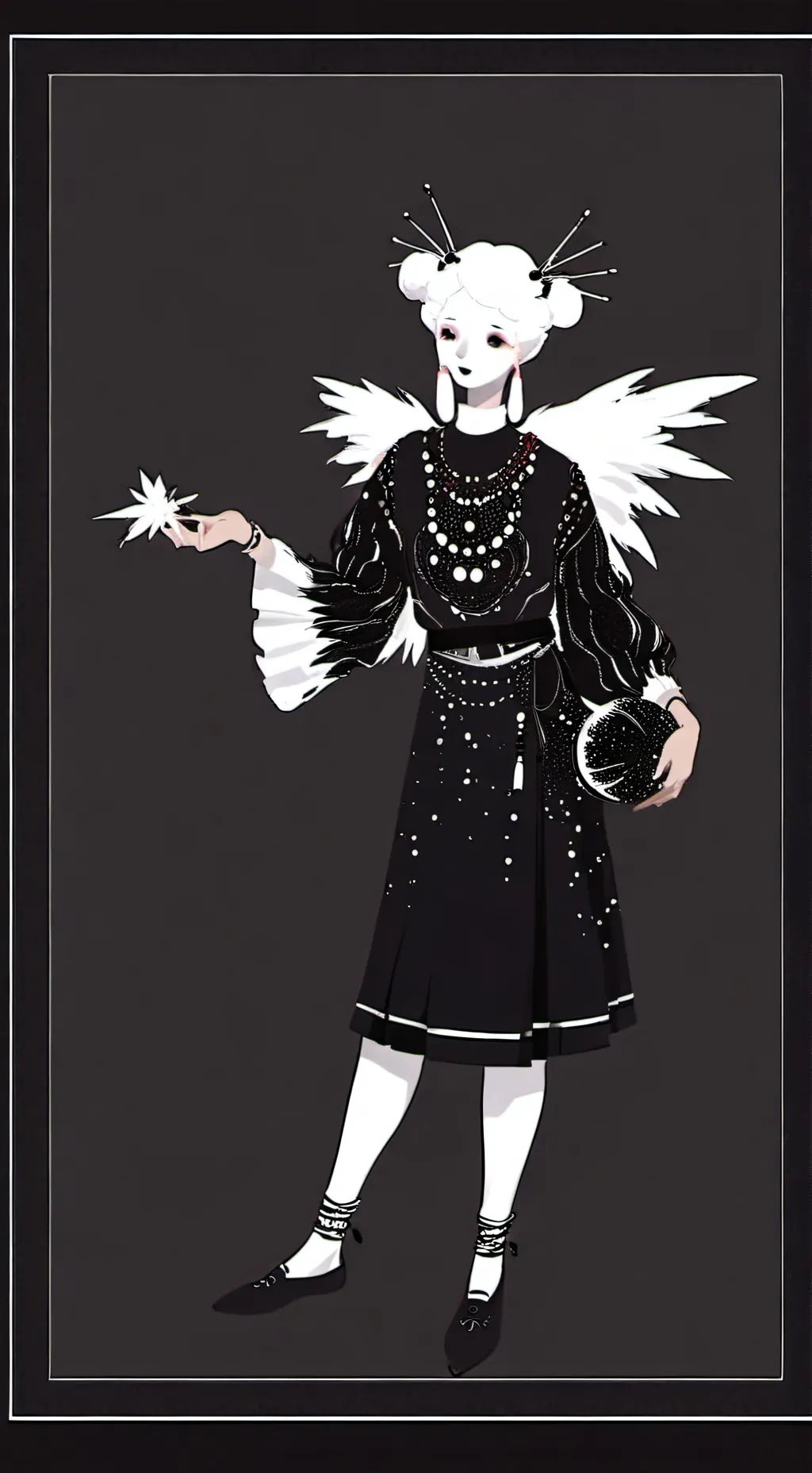 ai character: БАi background