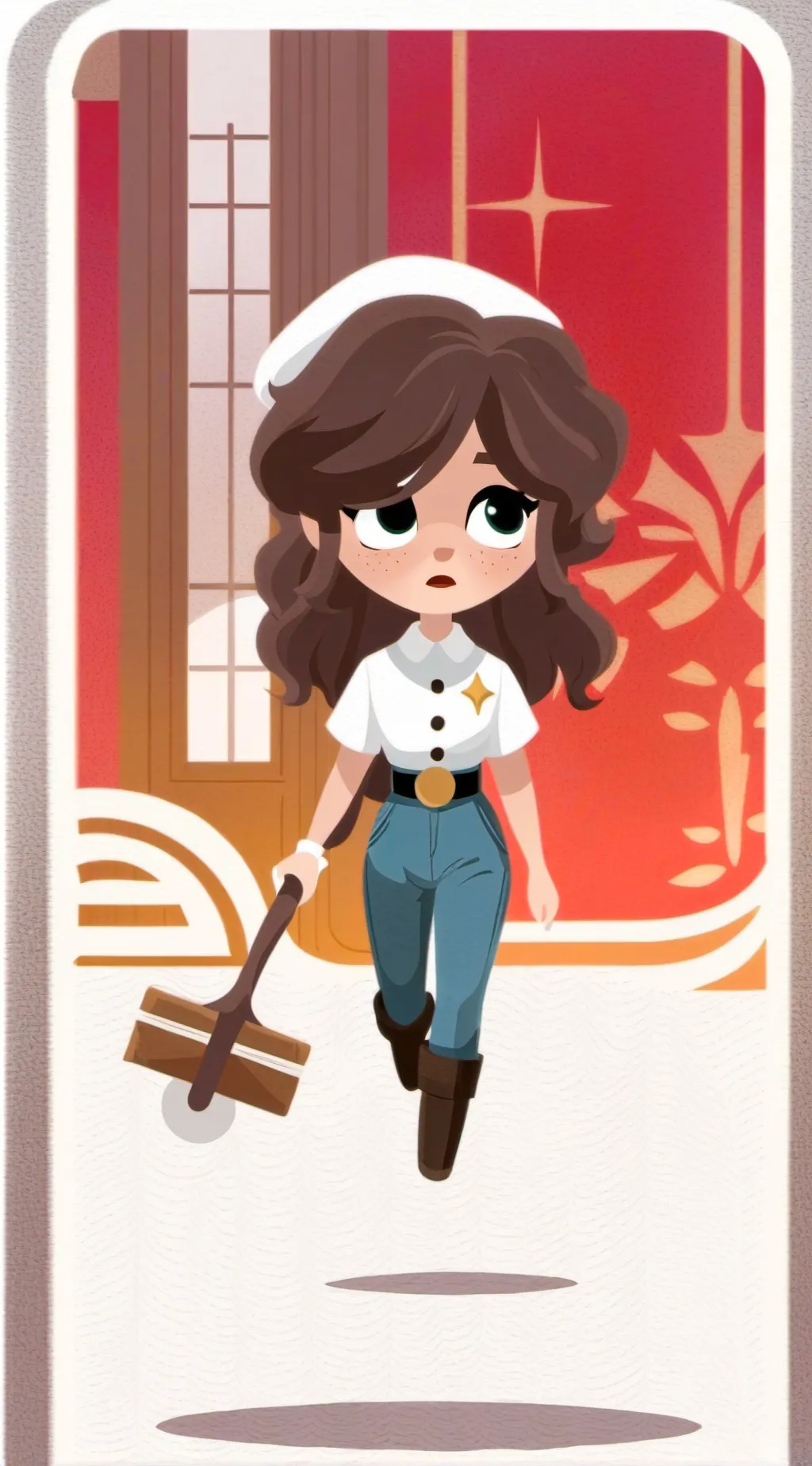 ai character: Lily background