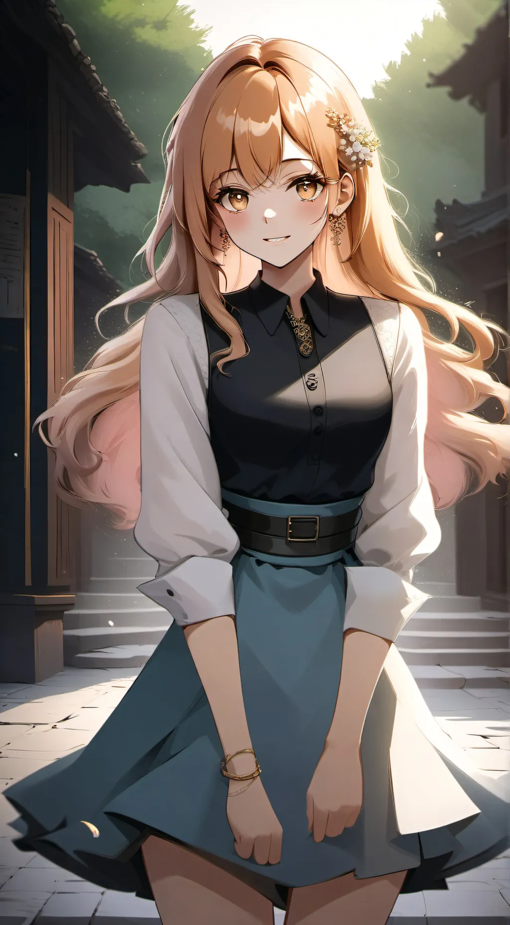 ai character: Emma  background