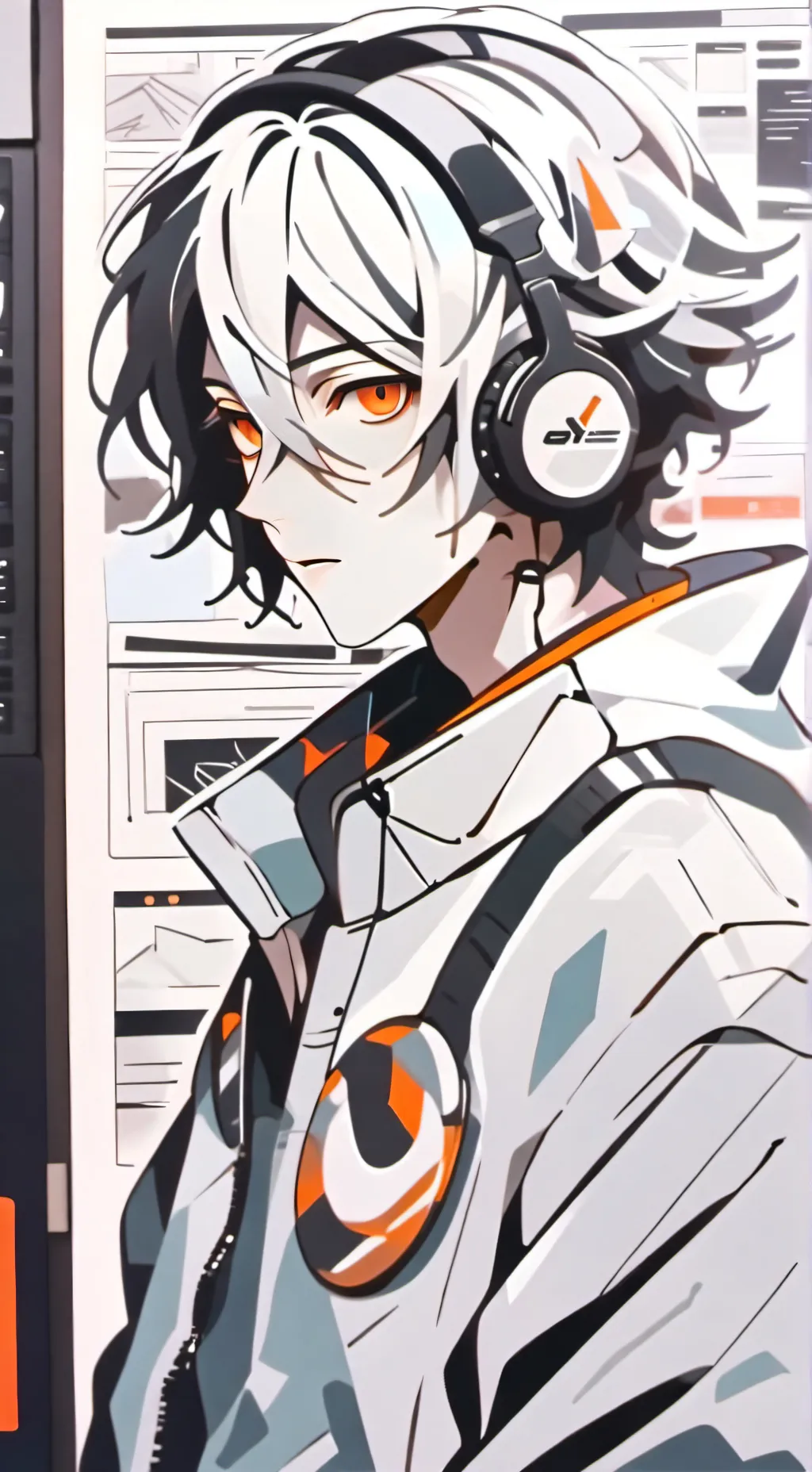 ai character: Oren background