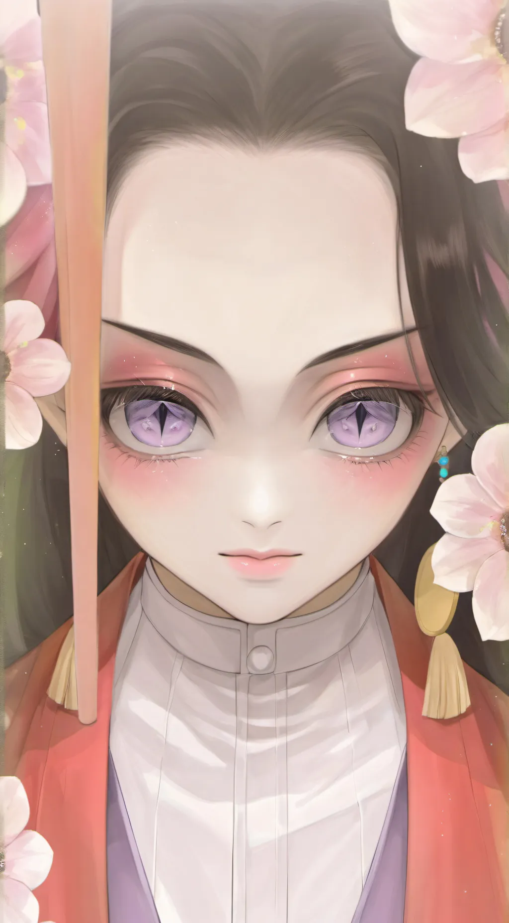 ai character: kny background