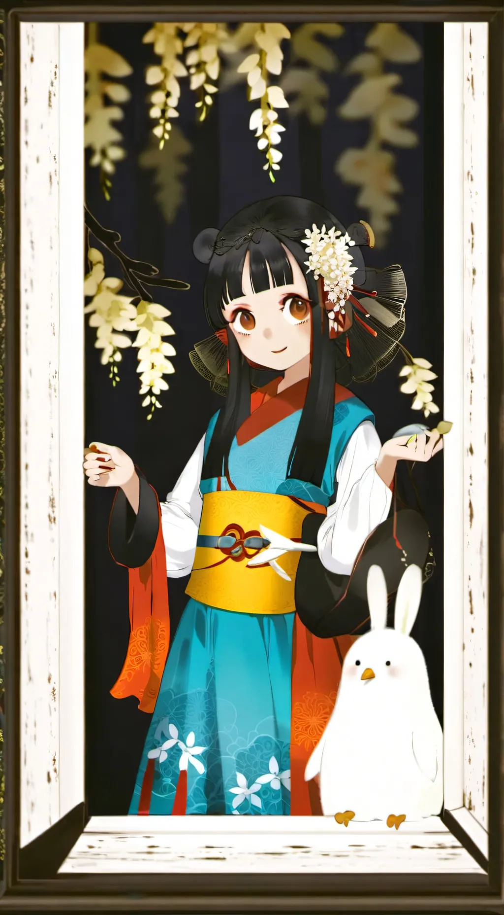 ai character: freaky sprout background