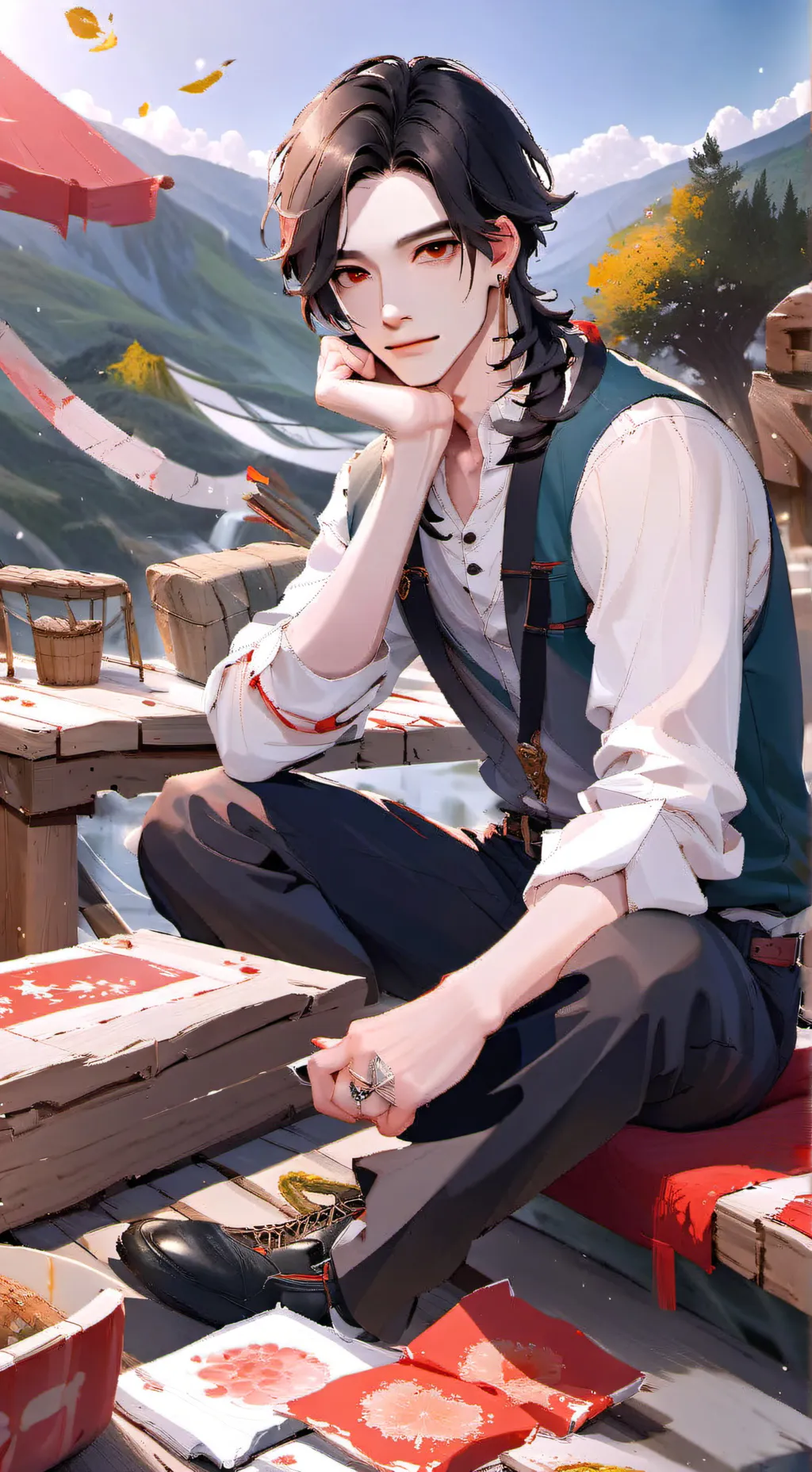 ai character: max background