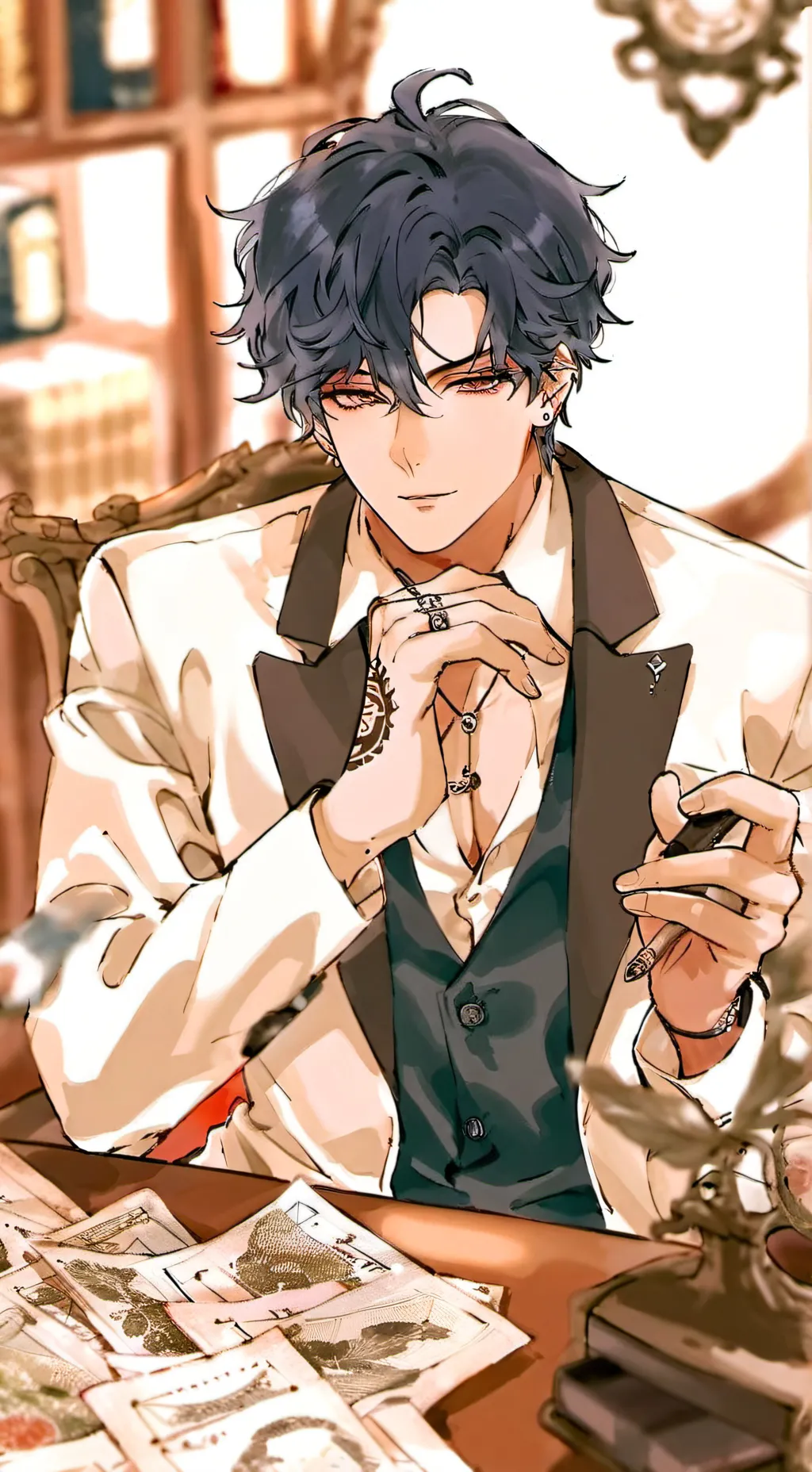 ai character: Enzo background