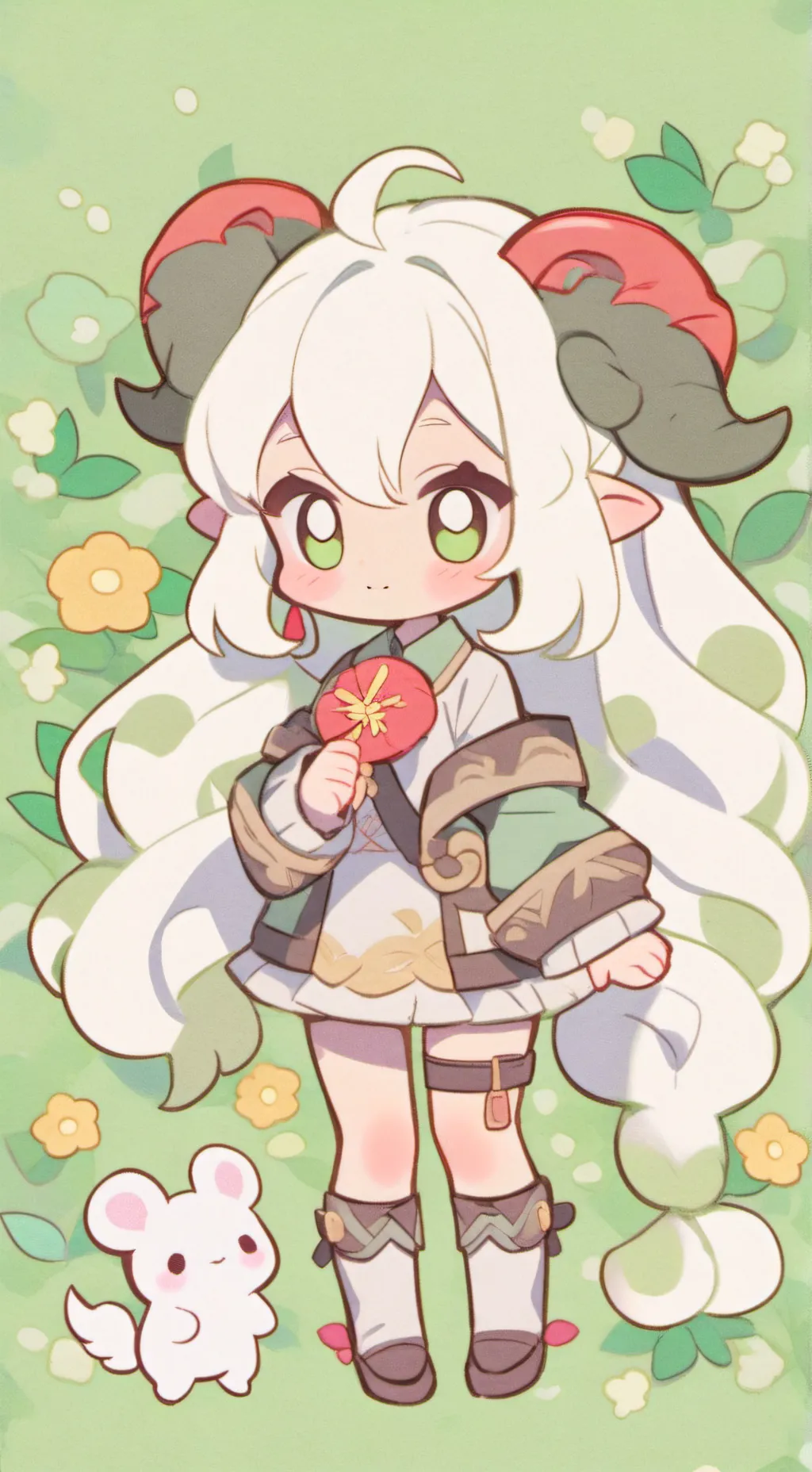 ai character: Ivy background