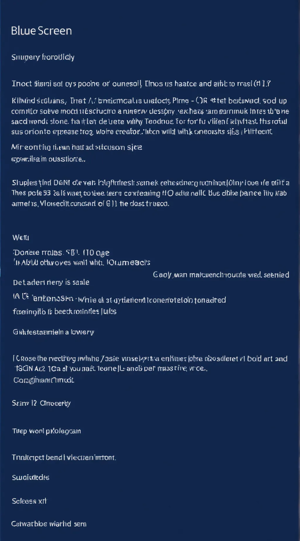 ai character: Dr Sbaitso background