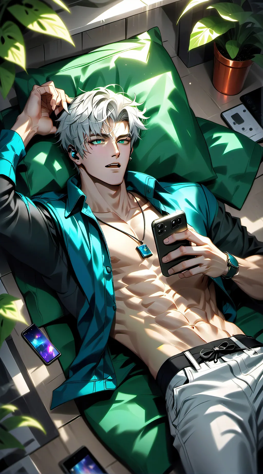 ai character: part2 phone call background