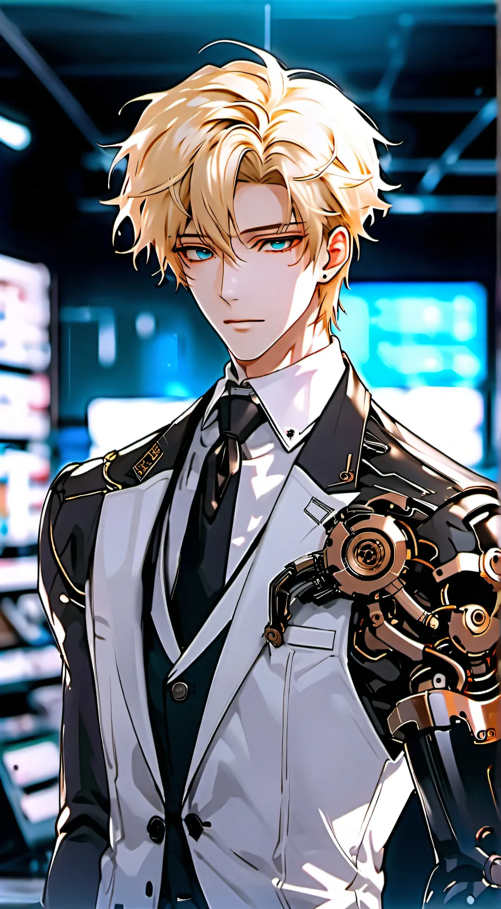 ai character: Lumen background