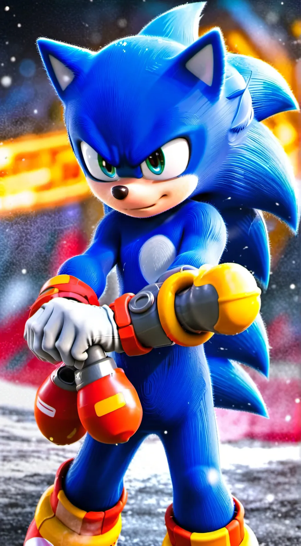ai character: Sonic RPG background