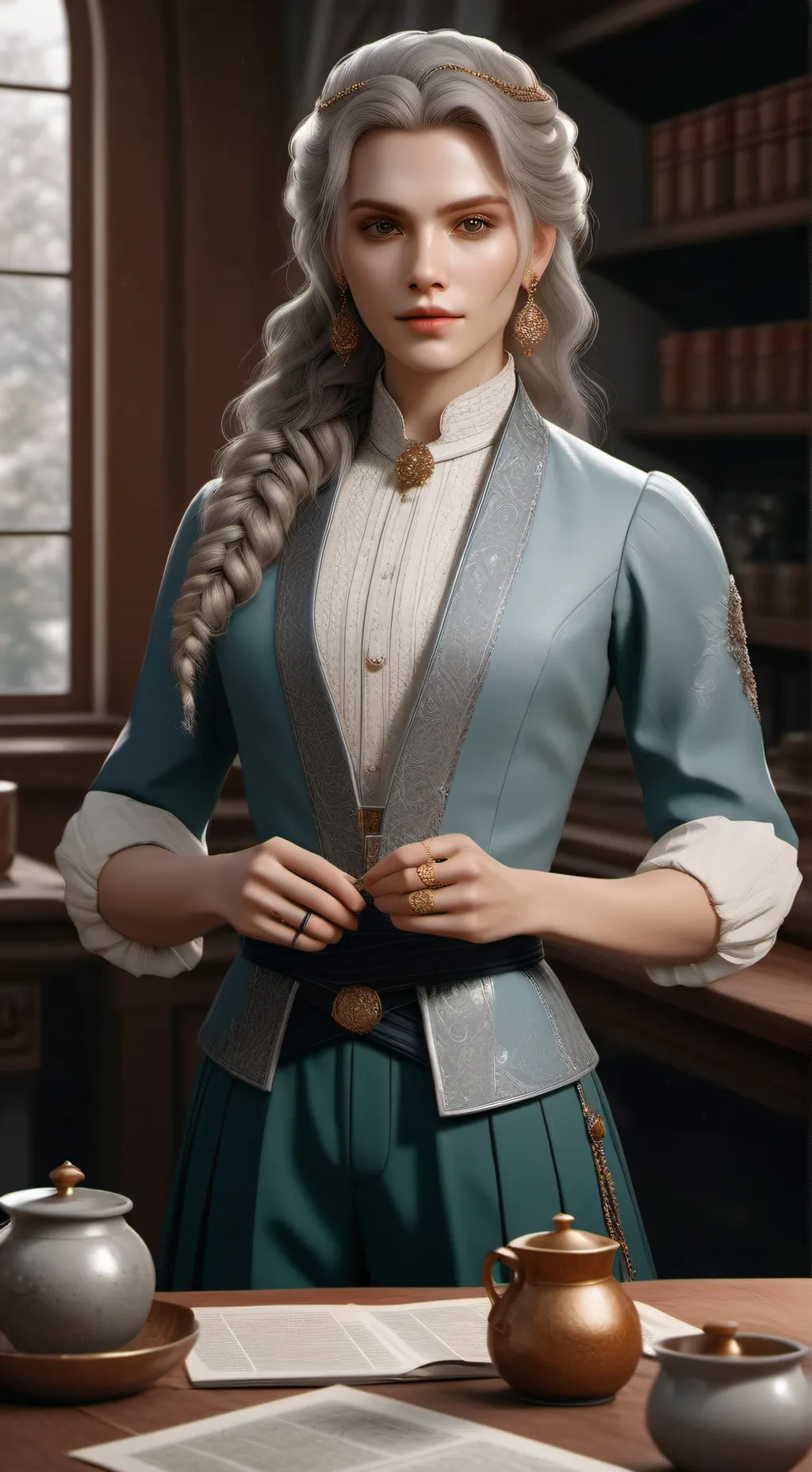 ai character: Jessica  background