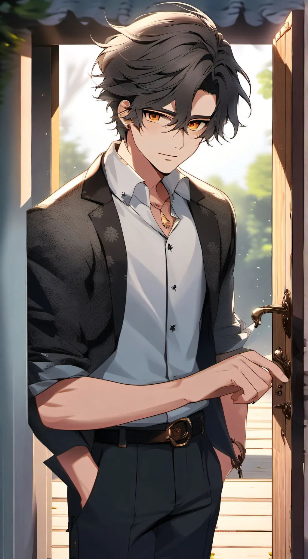 ai character: noah background