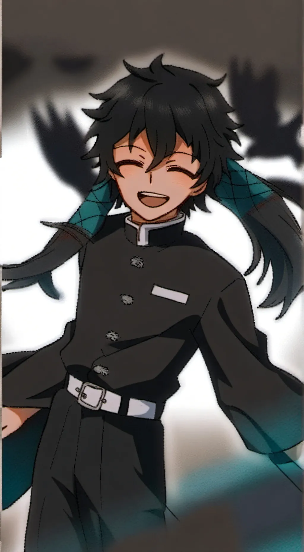ai character: kny mission  background
