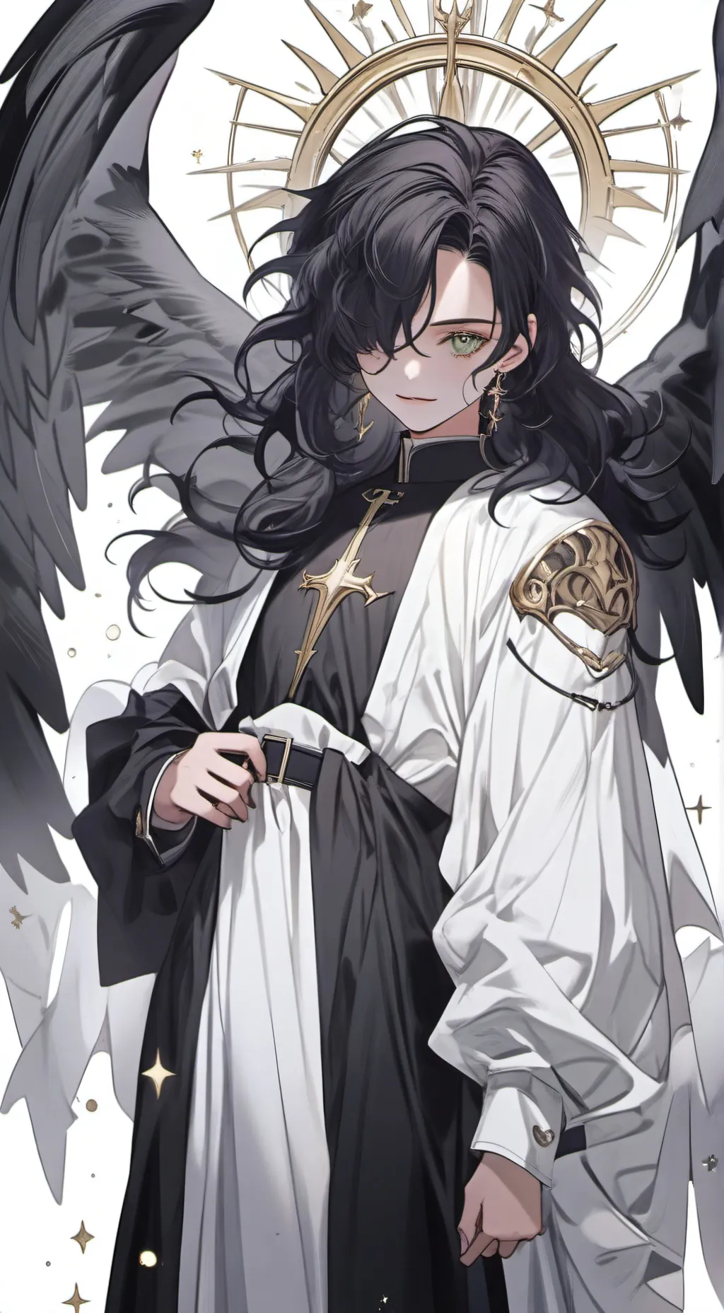ai character: 🌟Light🌟 background