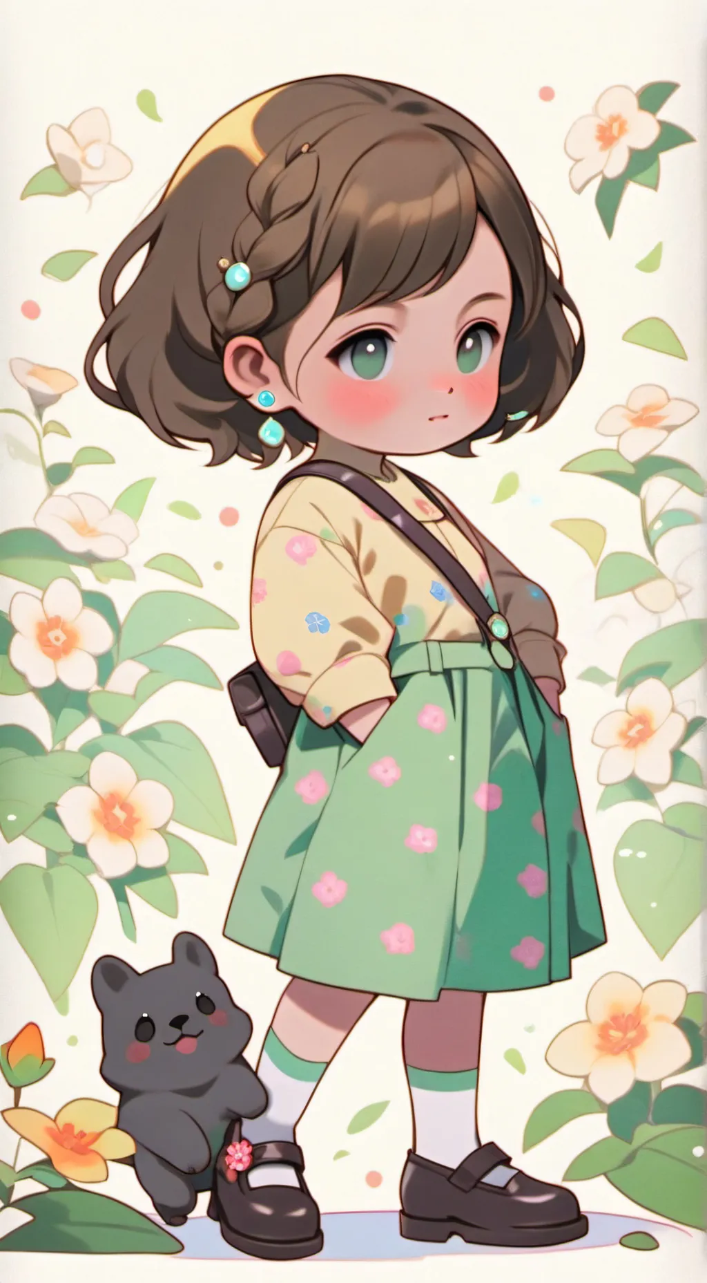 ai character: Pequeños sabuesos background