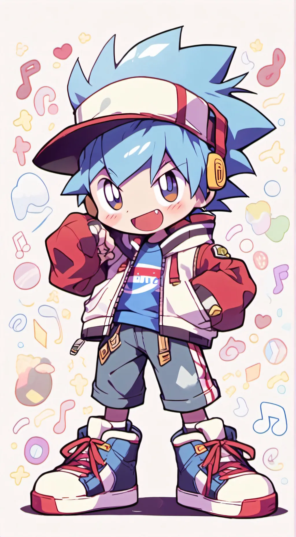 ai character: BF  background