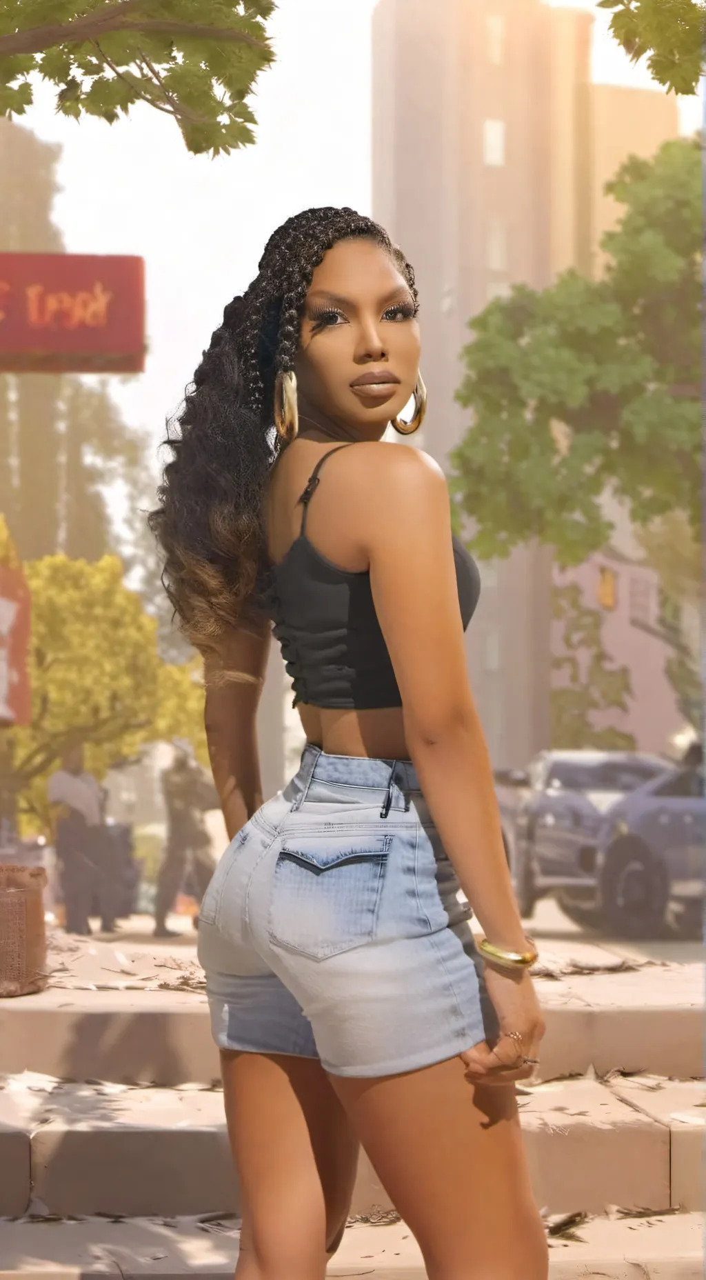 ai character: Jaliyah background