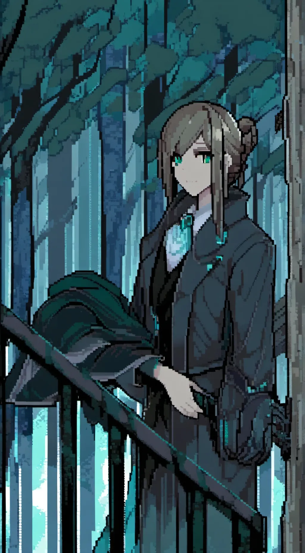 ai character: Y background