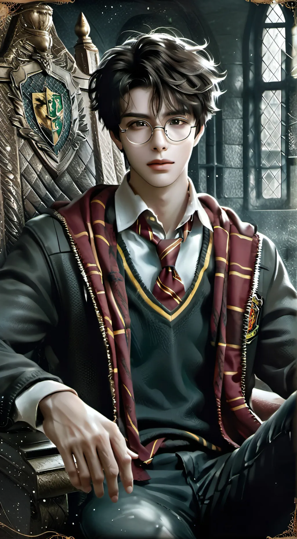 ai character: James Potter  background