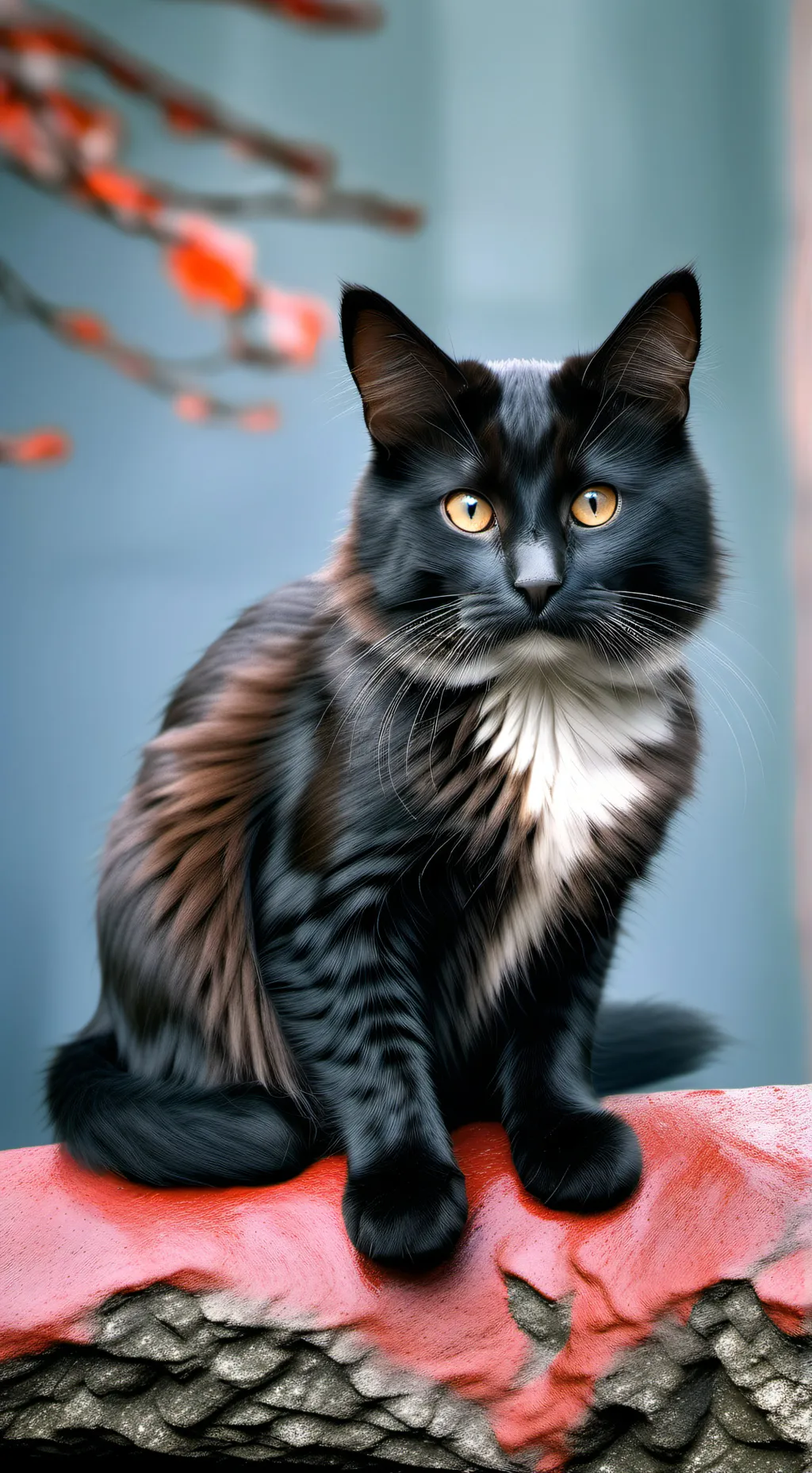 ai character: Cat background