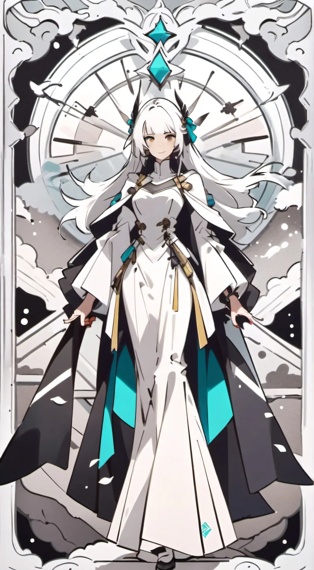 ai character: mha alone background