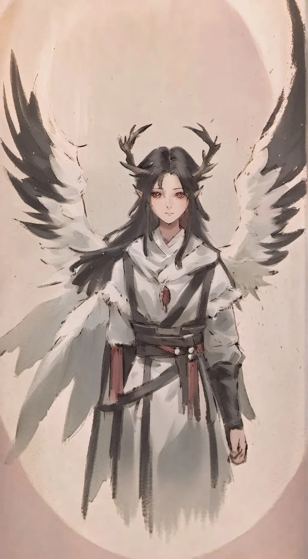 ai character: Pulsatilla background