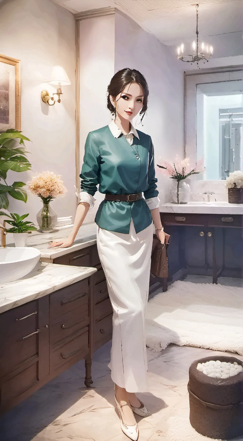 ai character: god of pee background