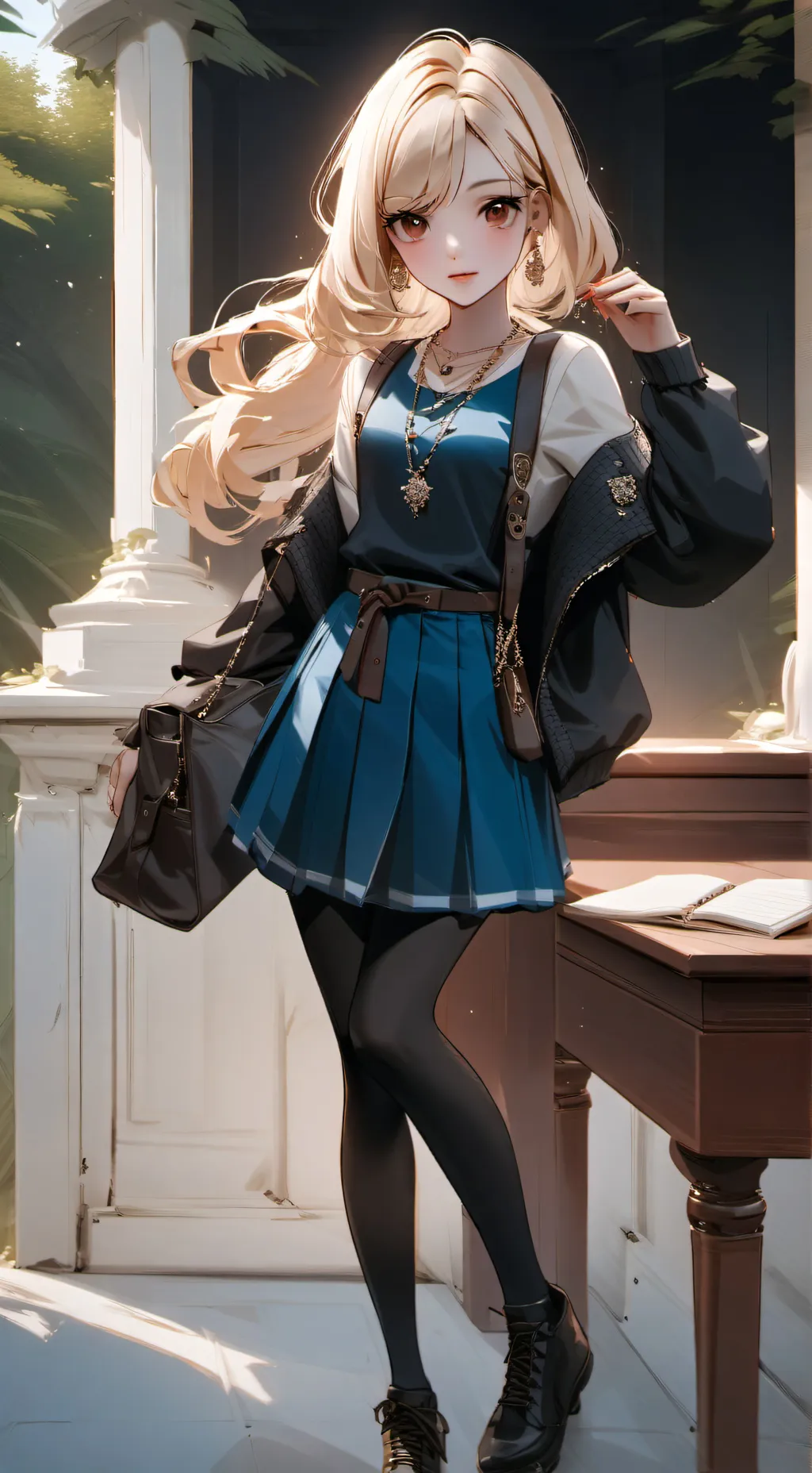 ai character: Abby background
