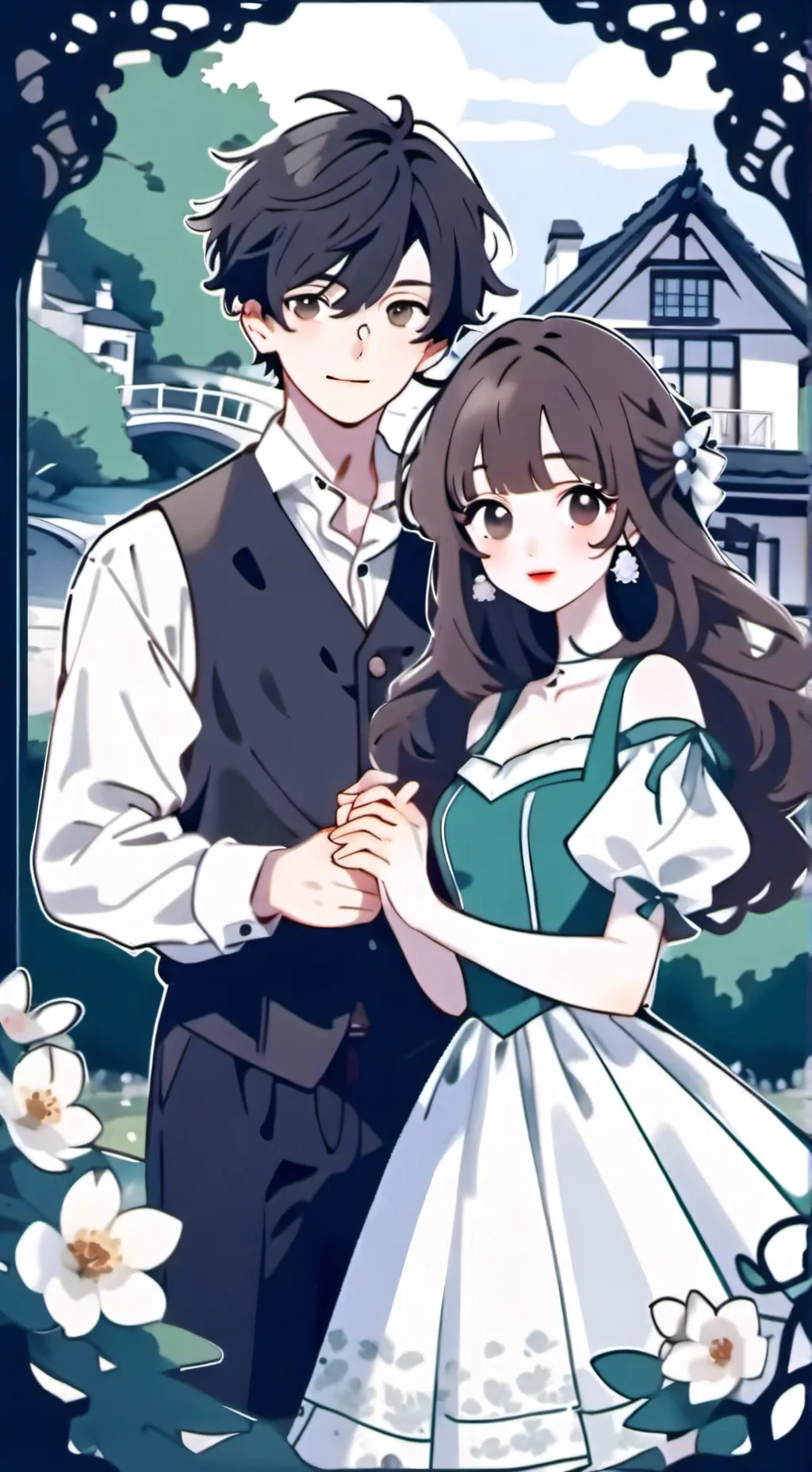 ai character: ~¦Quinny & Alan¦~ background