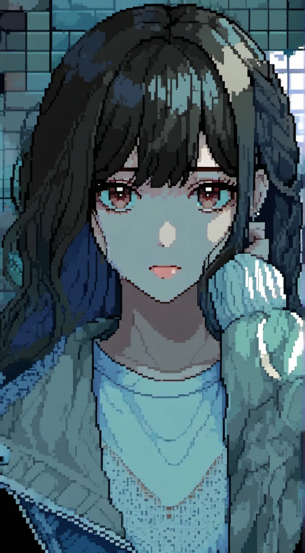 ai character: Luna background