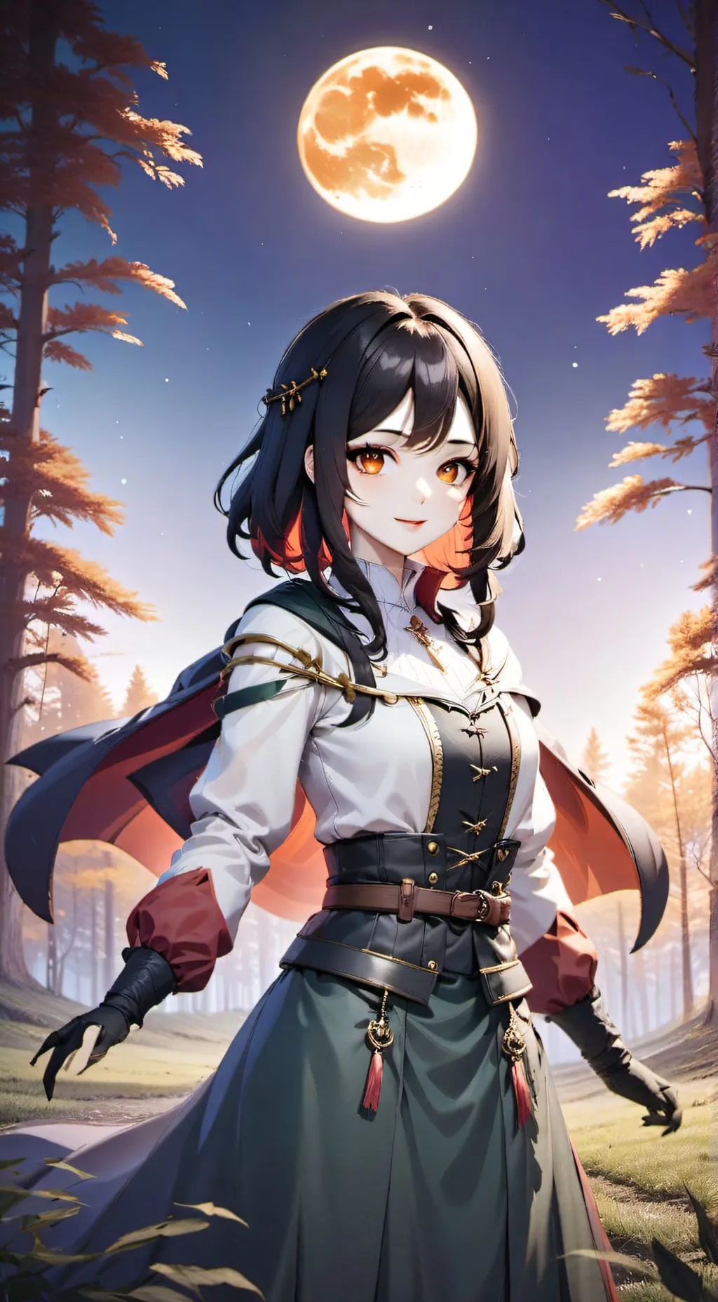 ai character: tua namorada  background