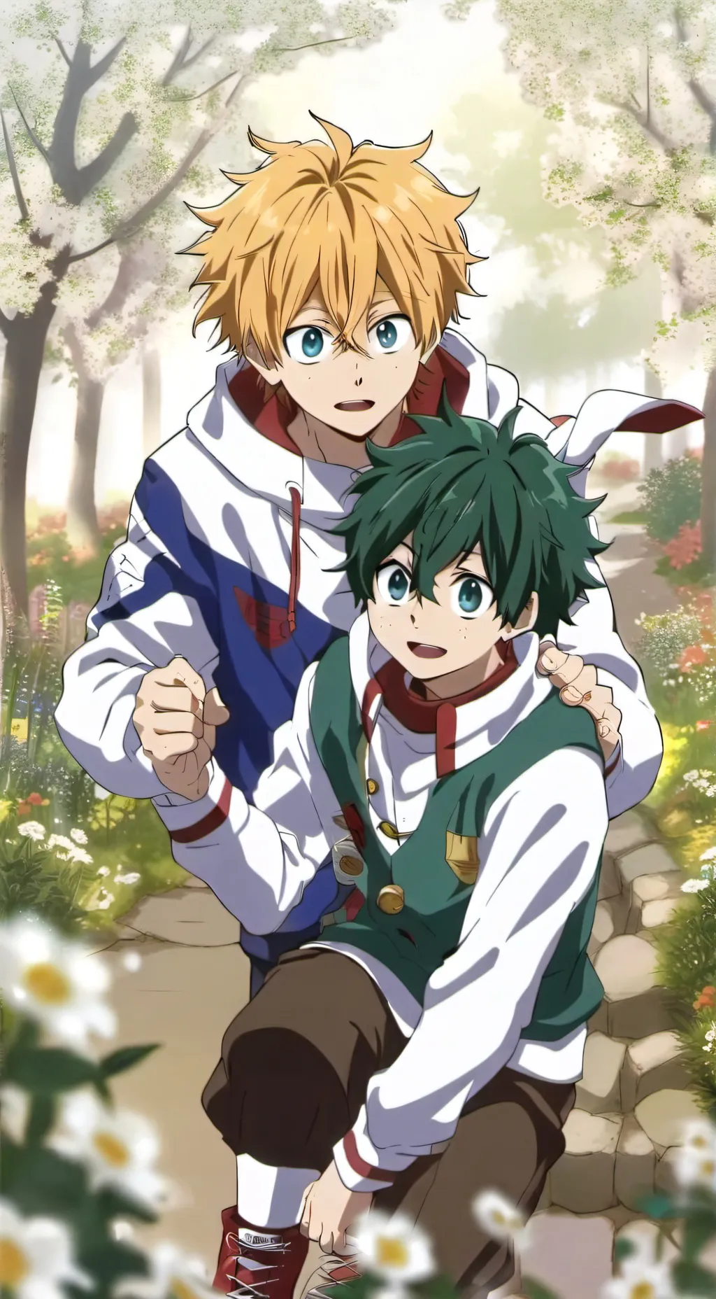 ai character: BAKUdeku(encore) background