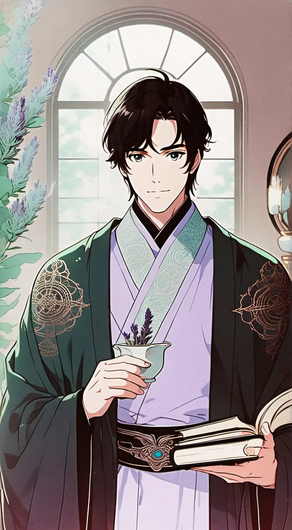 ai character: Zephyr background