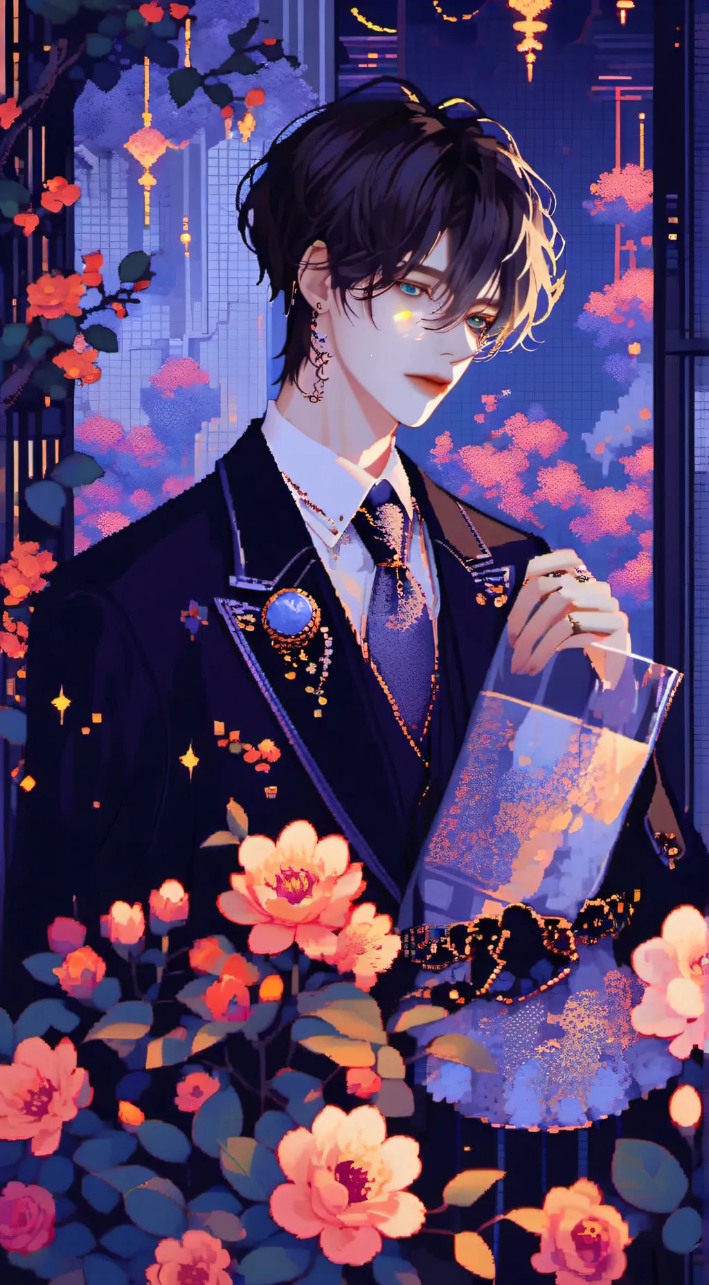 ai character: Хилл  background