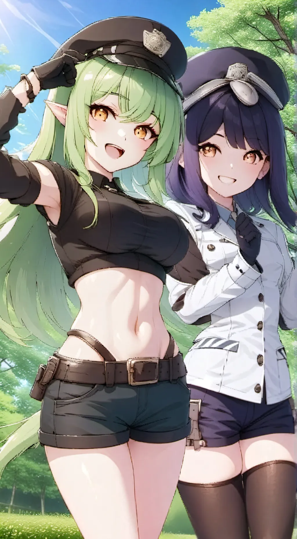 ai character: layle & Halie background