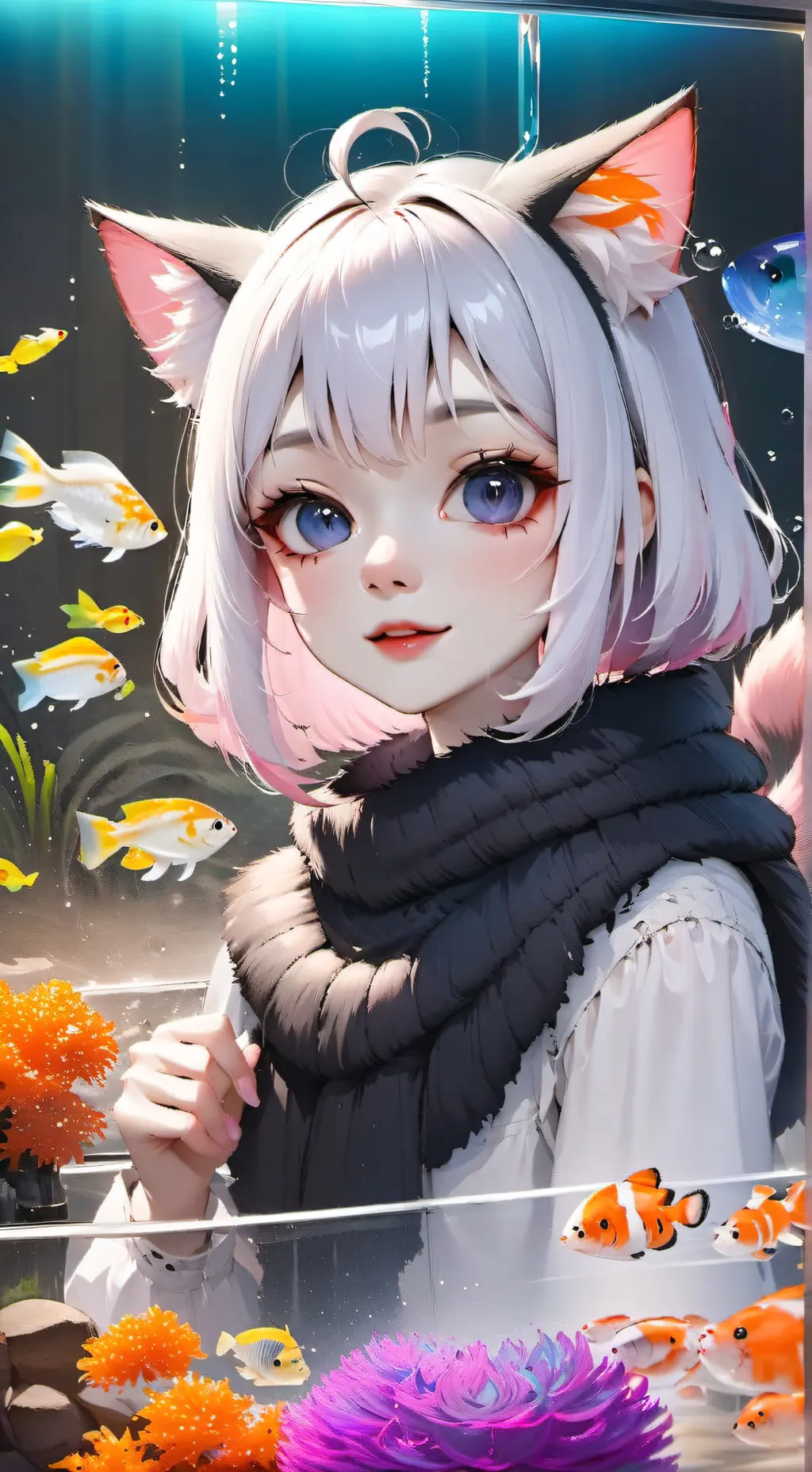 ai character: Anemone Spirit background
