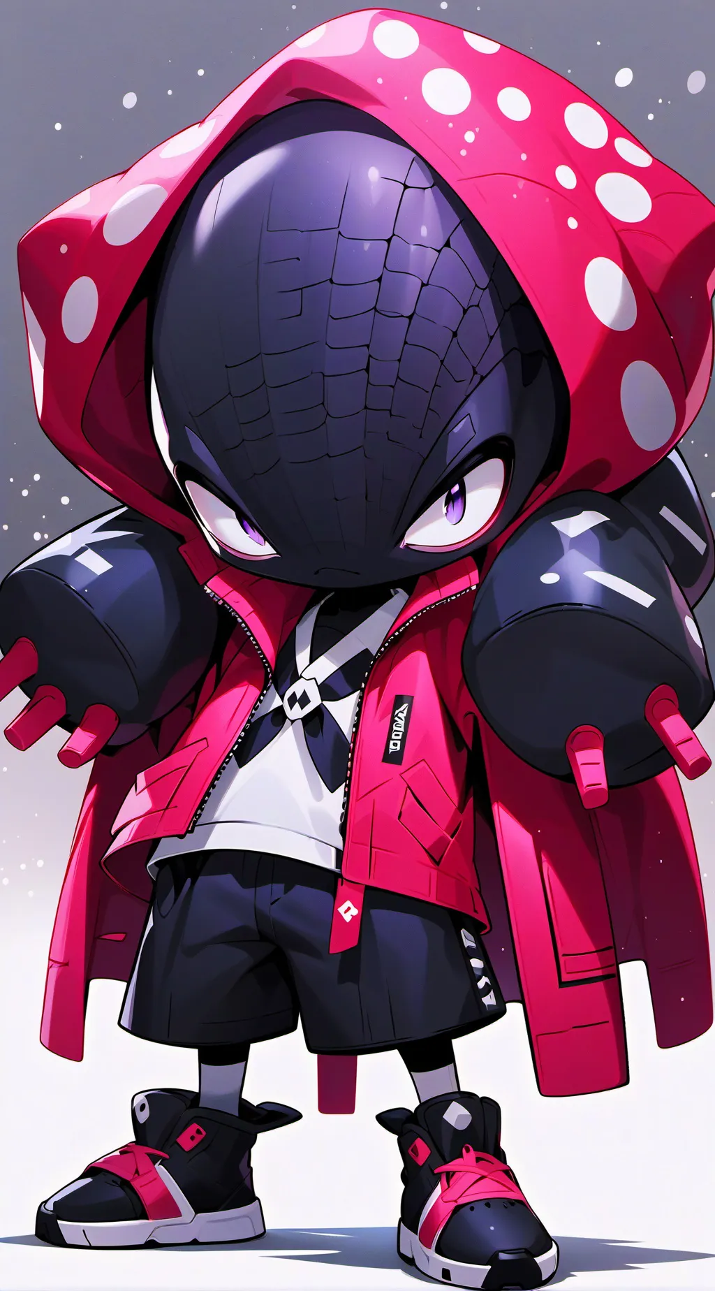 ai character: Dw in Squid Games background