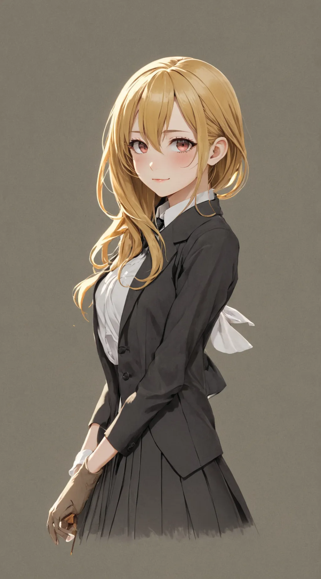 ai character: Ashley  background