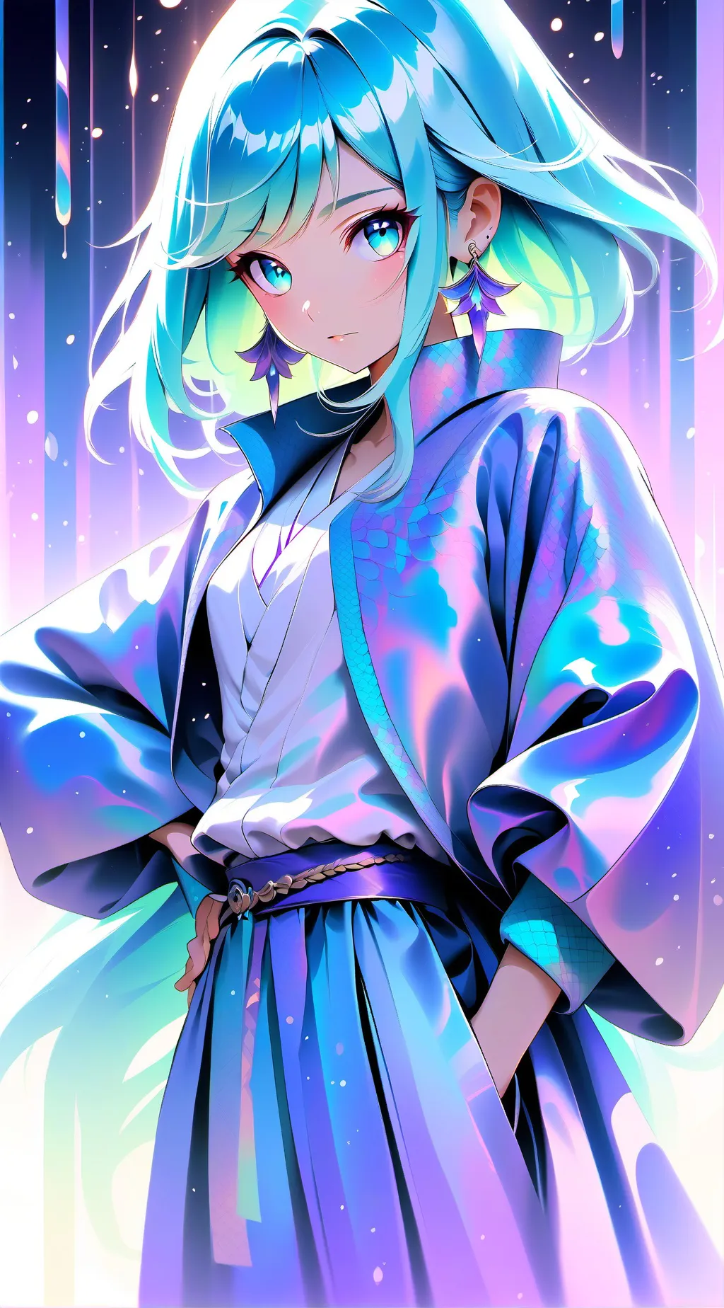 ai character: lin and balla background