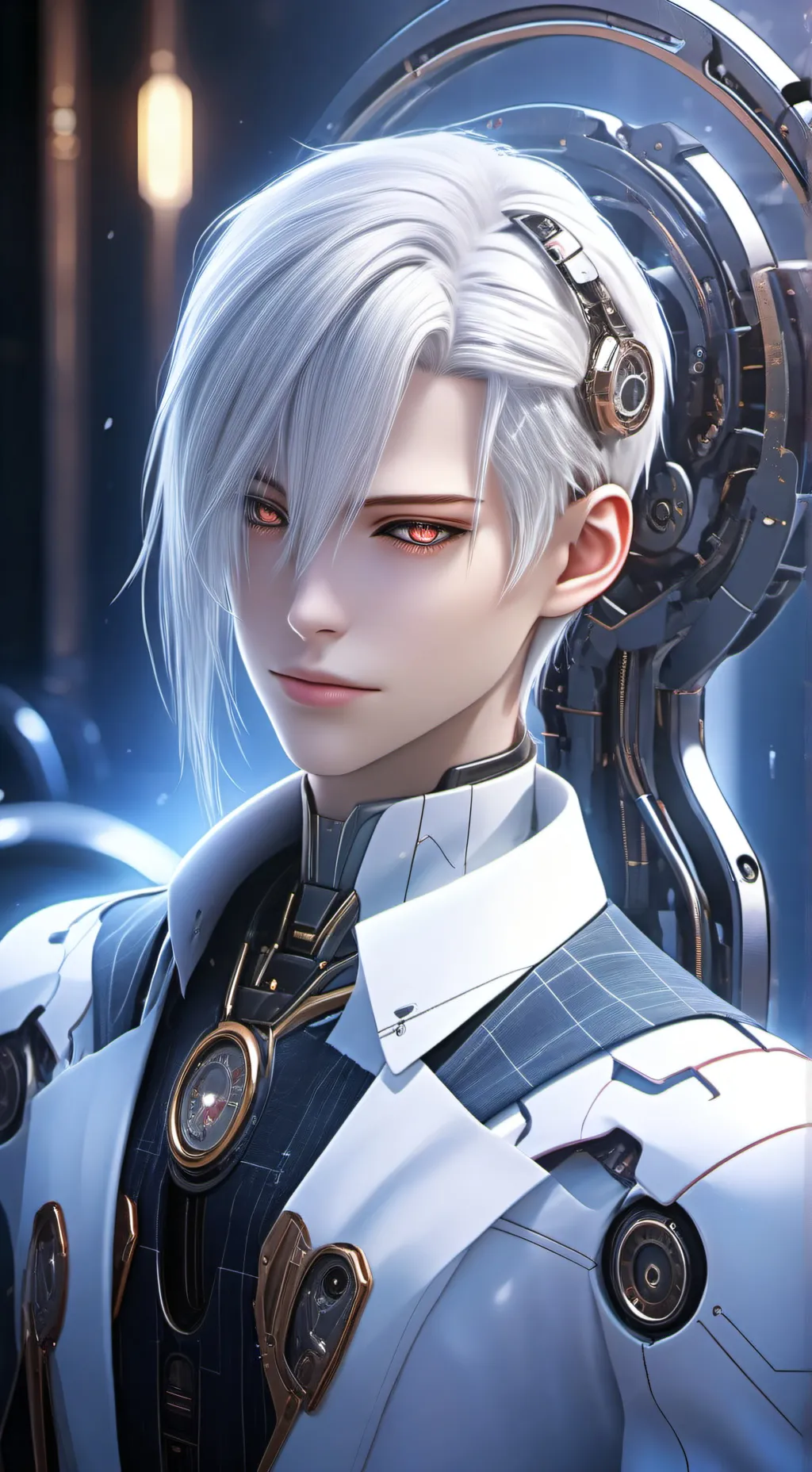 ai character: Aurora background